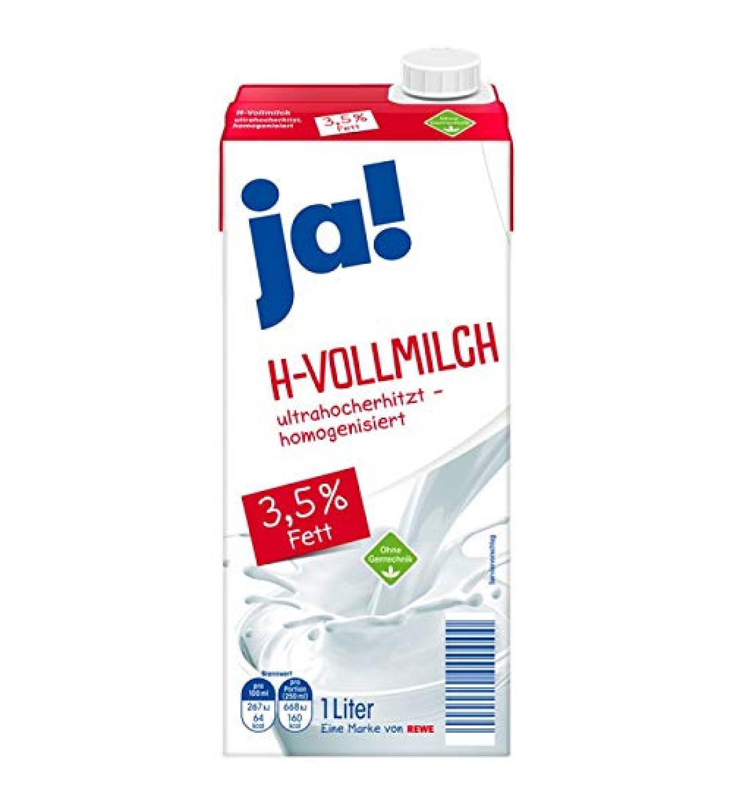Yes!H-milk 3.5% 12x 1l