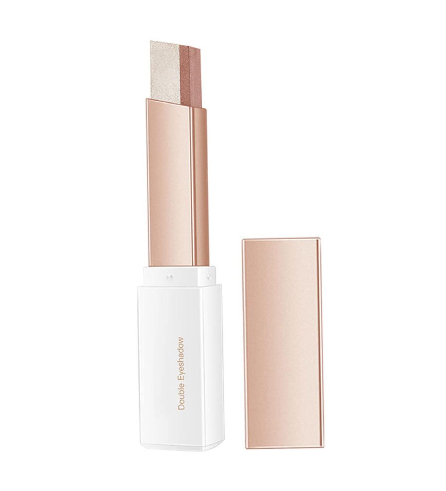 B ton de fard paupi res double couleur 2 en 1 fard paupi res d grad scintillant maquillage pour les yeux 2 5 g (Style6) 6# - Buy Online on GoSupps.com