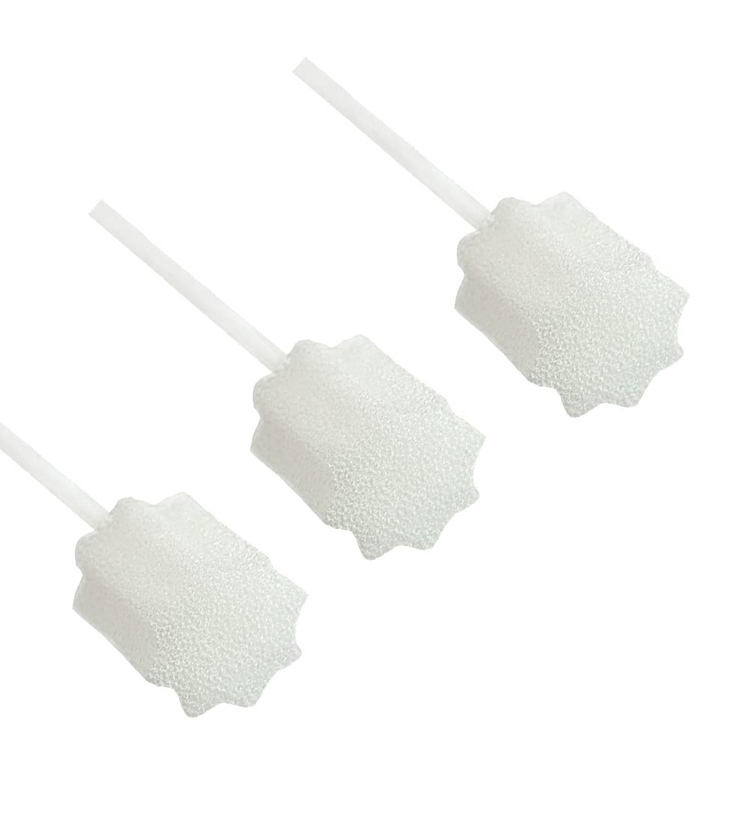 100 Count MUNKCARE Oral Swabs Disposable - Untreated & Unflavored Cleaning Sponges - Buy Online on GoSupps.com