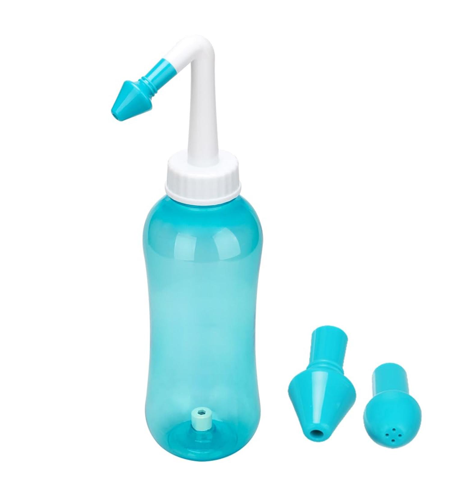 500ml Sinus Rinse and Nasal Irrigation Nose Care Perfect for Cleaning Your Sinuses Nose Allergies Colds and General Hygiene for Adult & Kid BPA Free Nasal Wash Bottle Soothing Wash(Green) - Buy Online on GoSupps.com