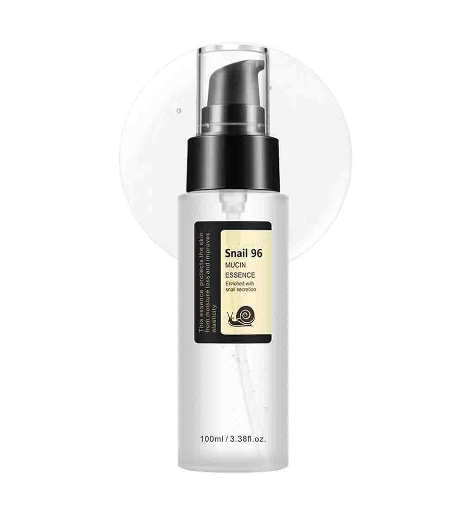 Snail Mucin Serum 96% - Powerful Hydrating Face & Neck Essence - Repairing Skin Serum with Snail Secretion Filtrate - Buy Online on GoSupps.com