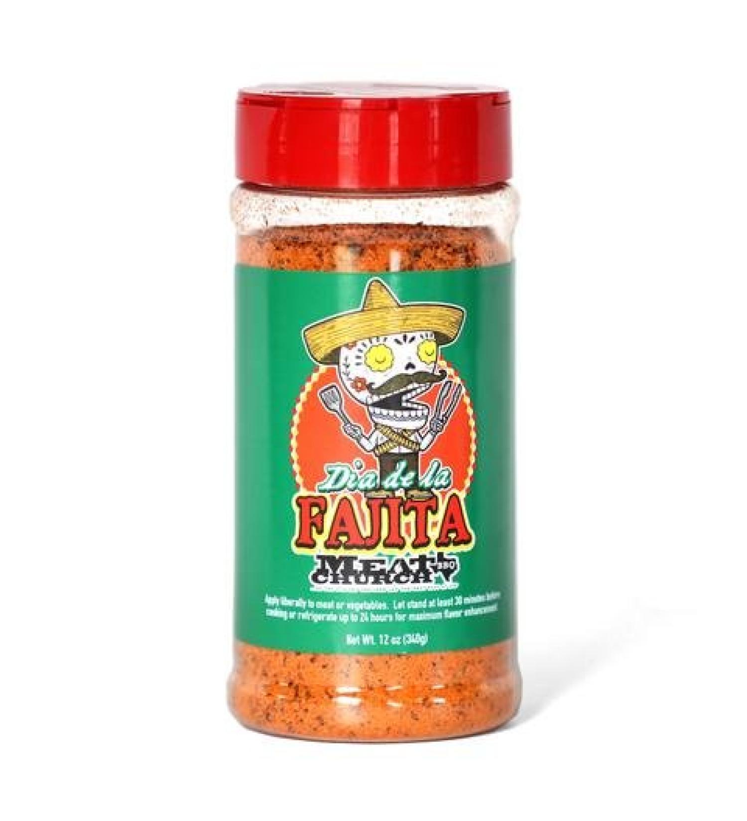 MEAT CHRCH BBQ RB FAJITA3 Dia de la Fajita Seasoning 12oz