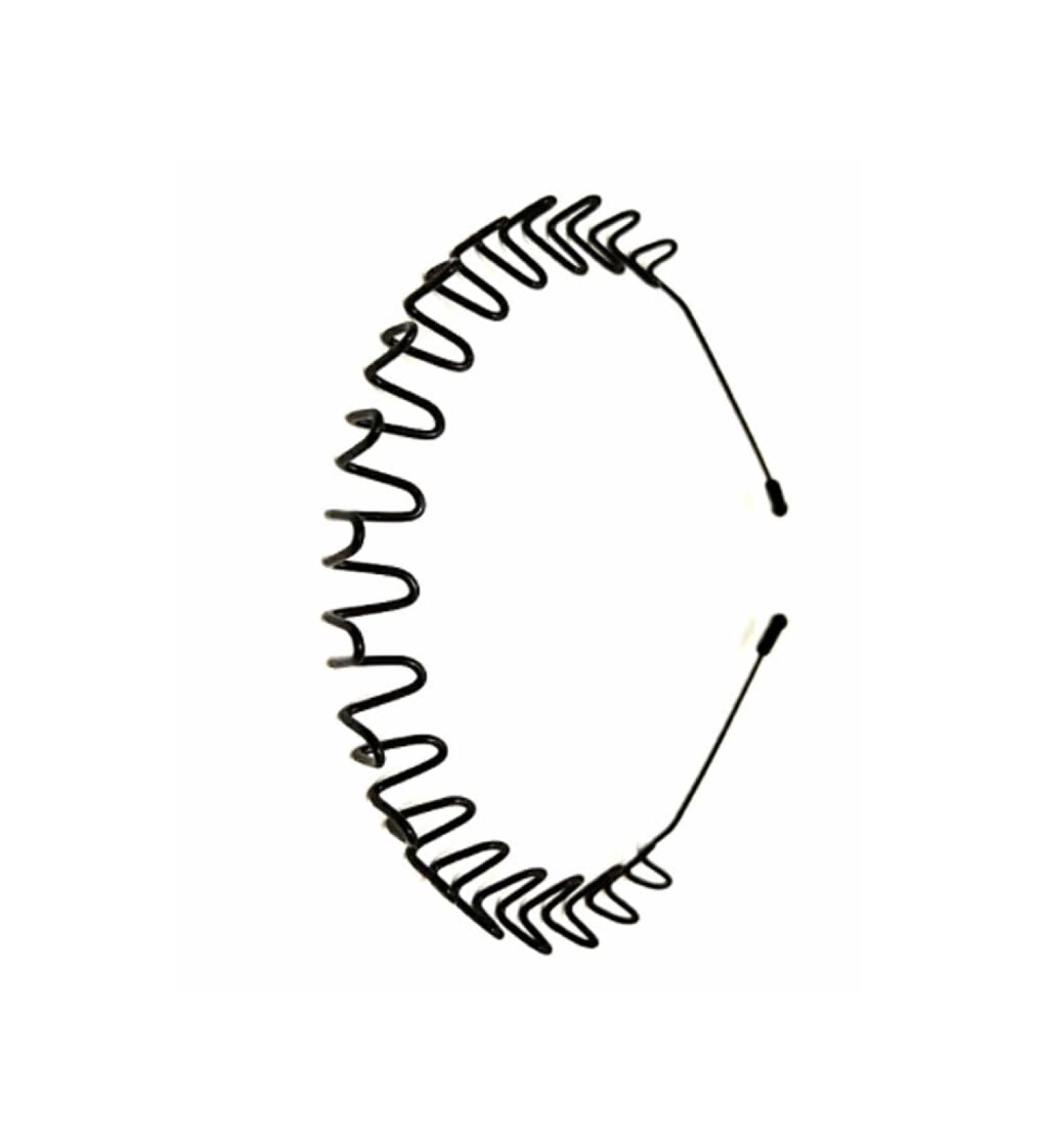 CLSSLVVBN Headbands for Men Wavy Hairband Spring Hair Hoop Non Slip Reliable Beauty Tools Gifts Outdoor Sports Fashion Yoga Bathing Type 6 - Buy Online on GoSupps.com