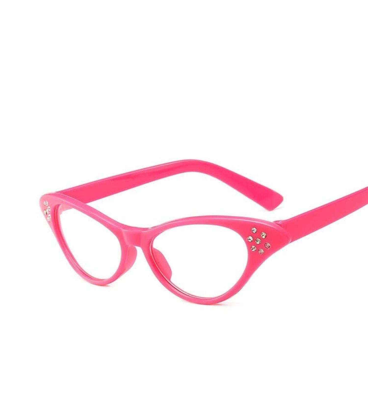 PARWANA Sturdy Cat-Eye Reading Glasses for Men & Women - Fatigue Relieve Computer Readers +100 Rose - International Shipping - Buy Online on GoSupps.com