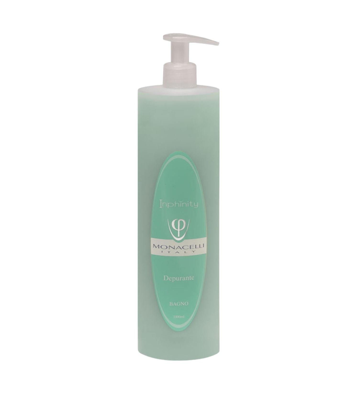  MONACELLI Monacelli Inphinity Bain Purifying Shampoo 1000ml Gentle cream cleanser for oily skin and matted hair - Buy Online on GoSupps.com