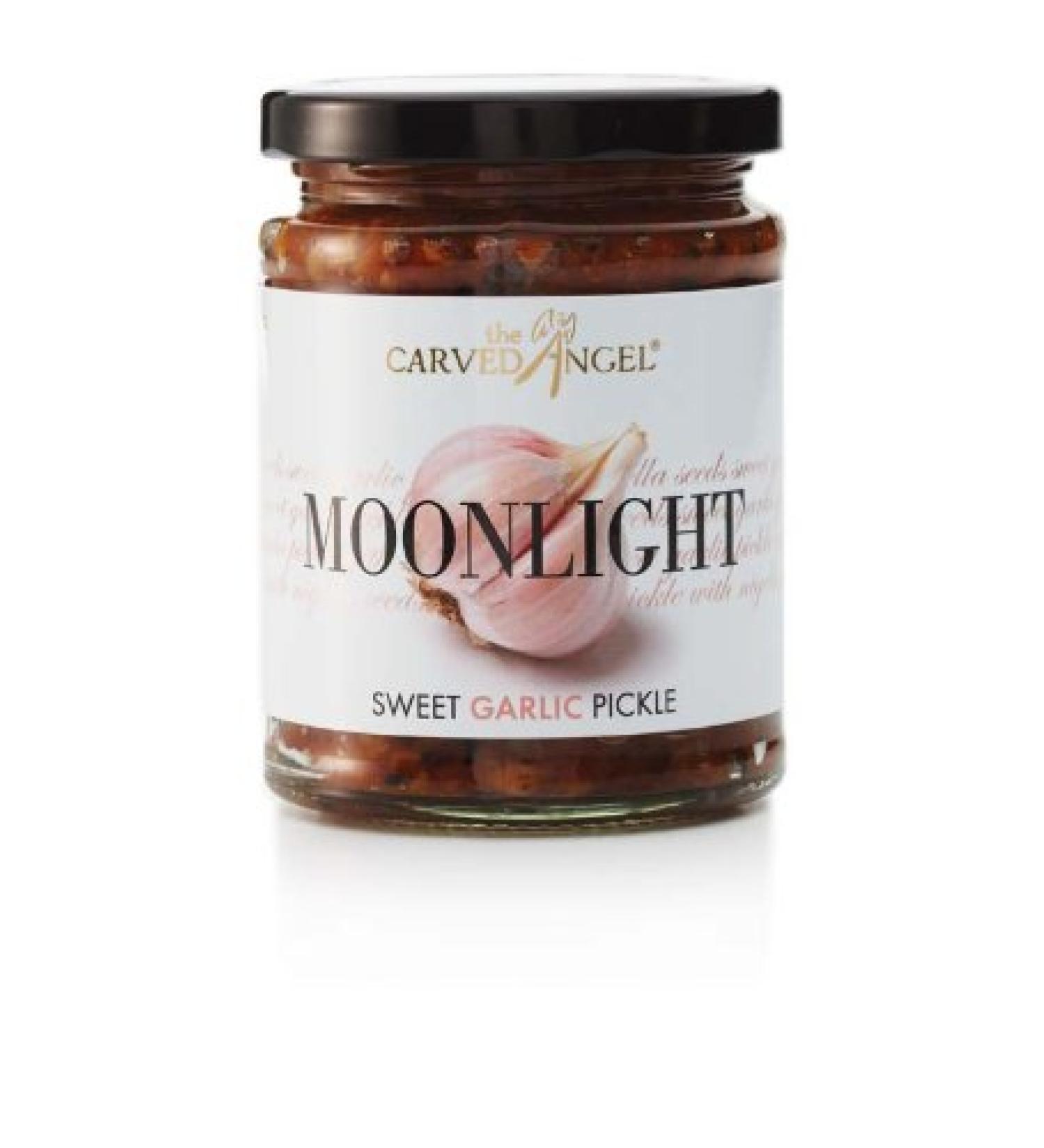 Carved Angel Moonlight Sweet Garlic Pickle 325 g - Buy Online on GoSupps.com