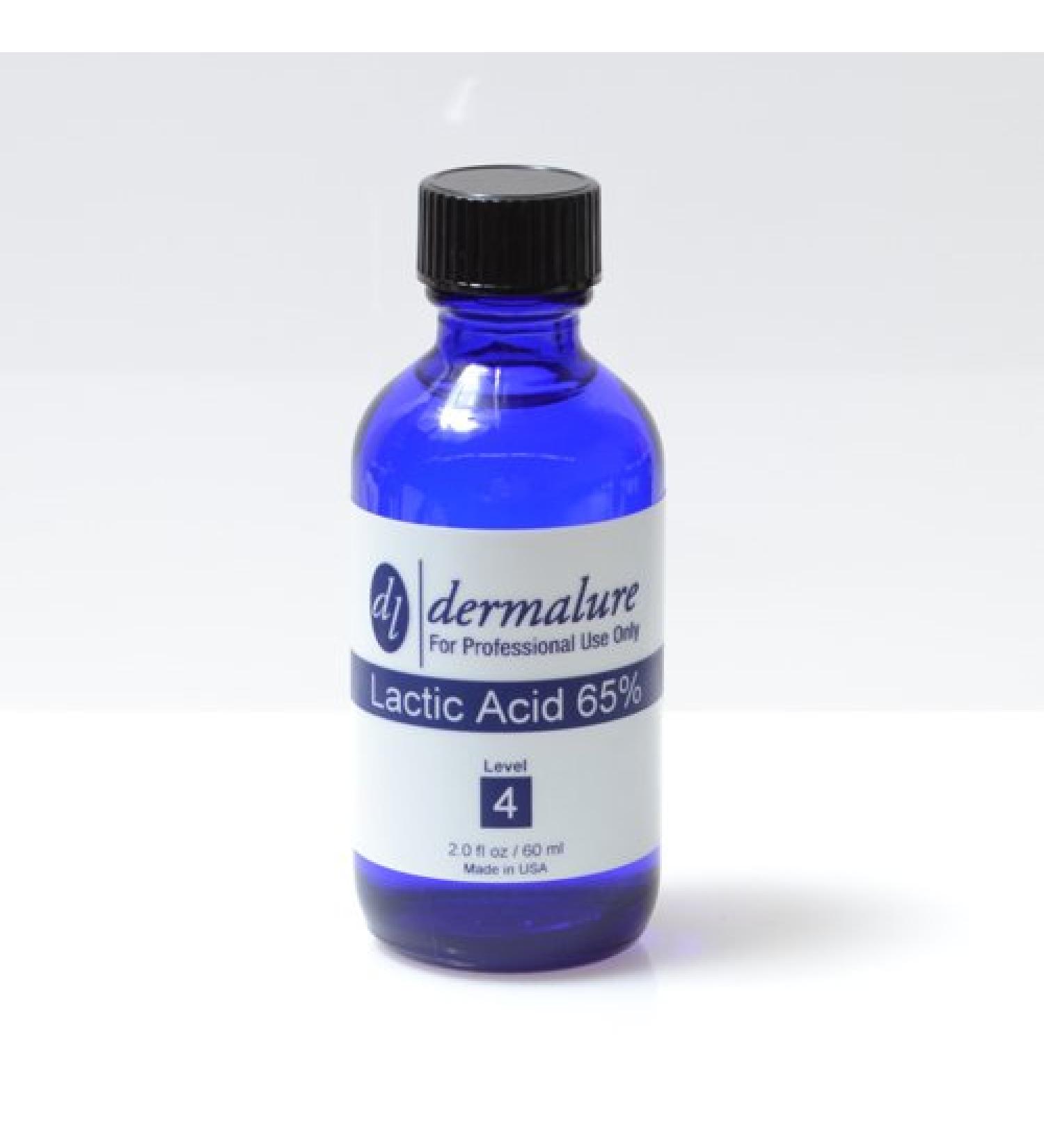Lactic Acid Peel 65% Medical Grade 2oz. 60ml (Level 4 pH 0.4)