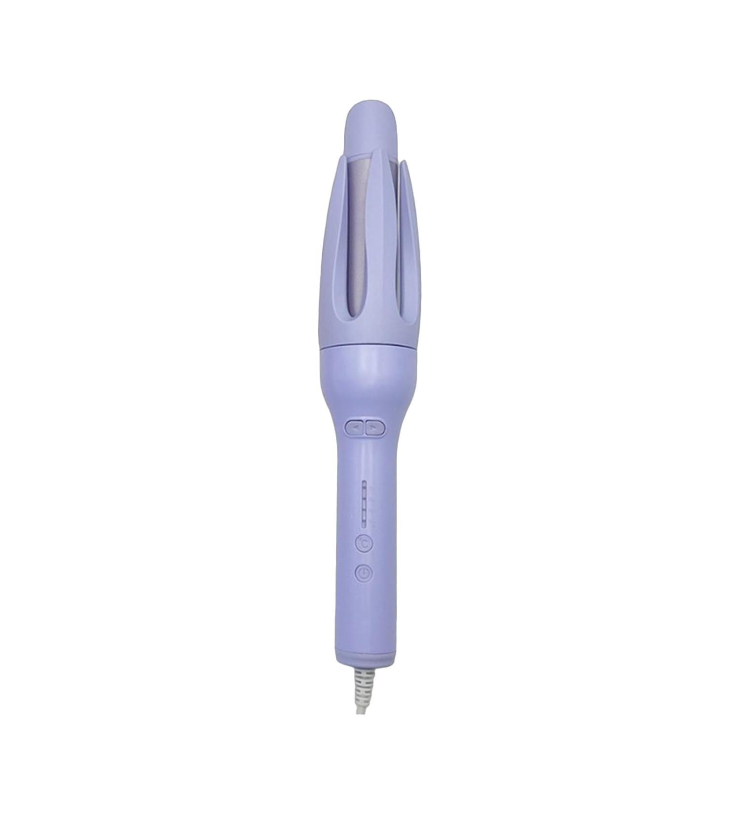 Kasituny Fast Heating Curling Iron Ceramic Coated Hair Curler Multifunction Straightener Automatic Rotary Negative Ions Wand Women Styling Tool eu Purple EU Plug - Buy Online on GoSupps.com