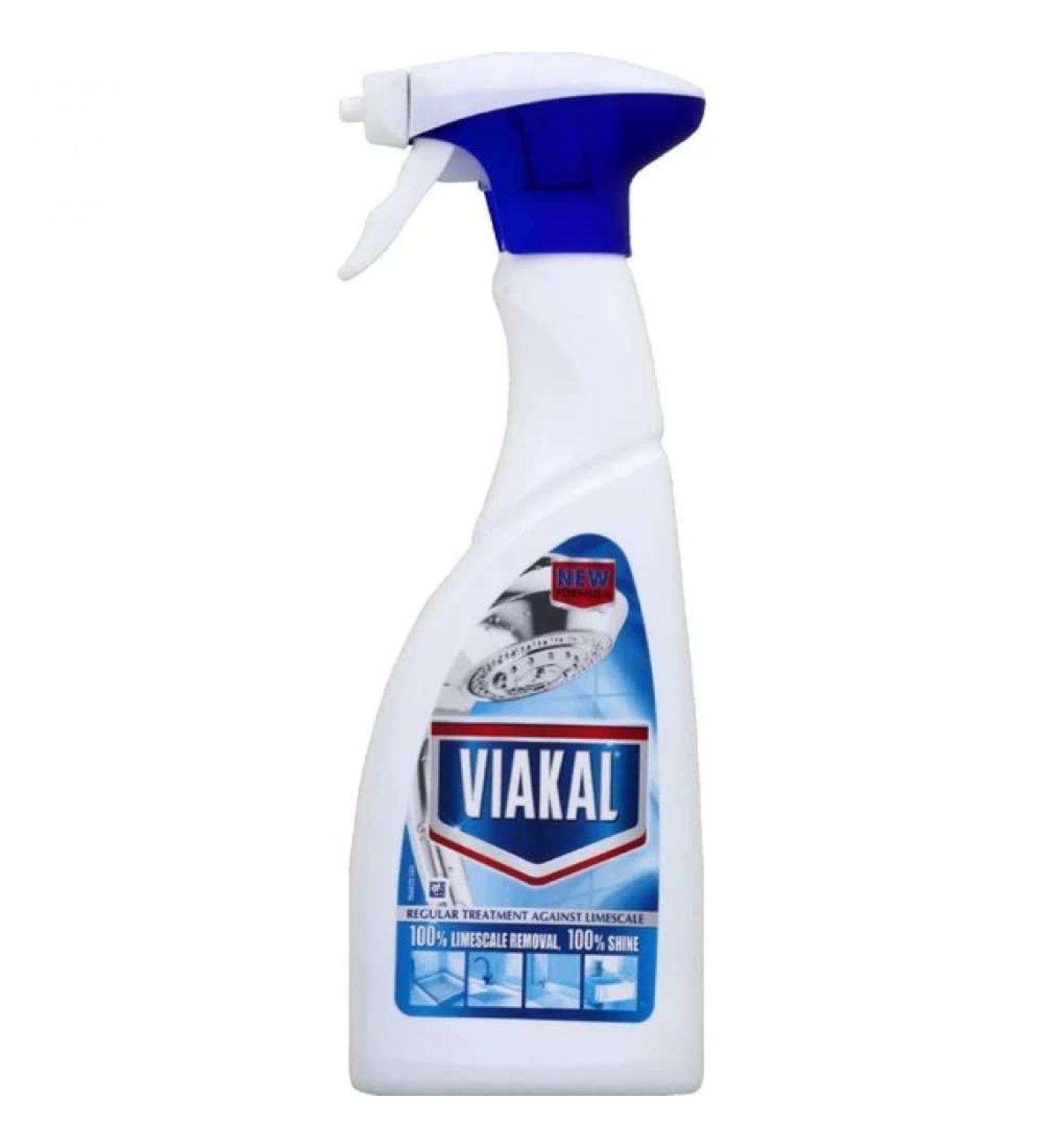 Flash Viakal Anti Limescale Spray 750ml - Ultimate Solution for Limescale Removal - Buy Online on GoSupps.com