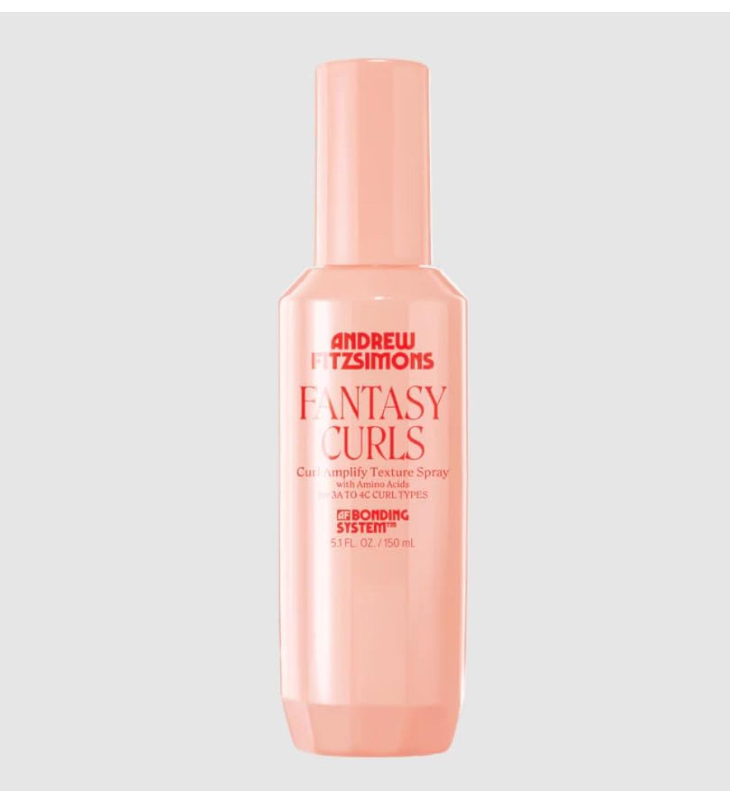 Andrew Fitzsimons FANTASY CURLS Curl Amplify Spray for Natural Bounce with Castor Oil