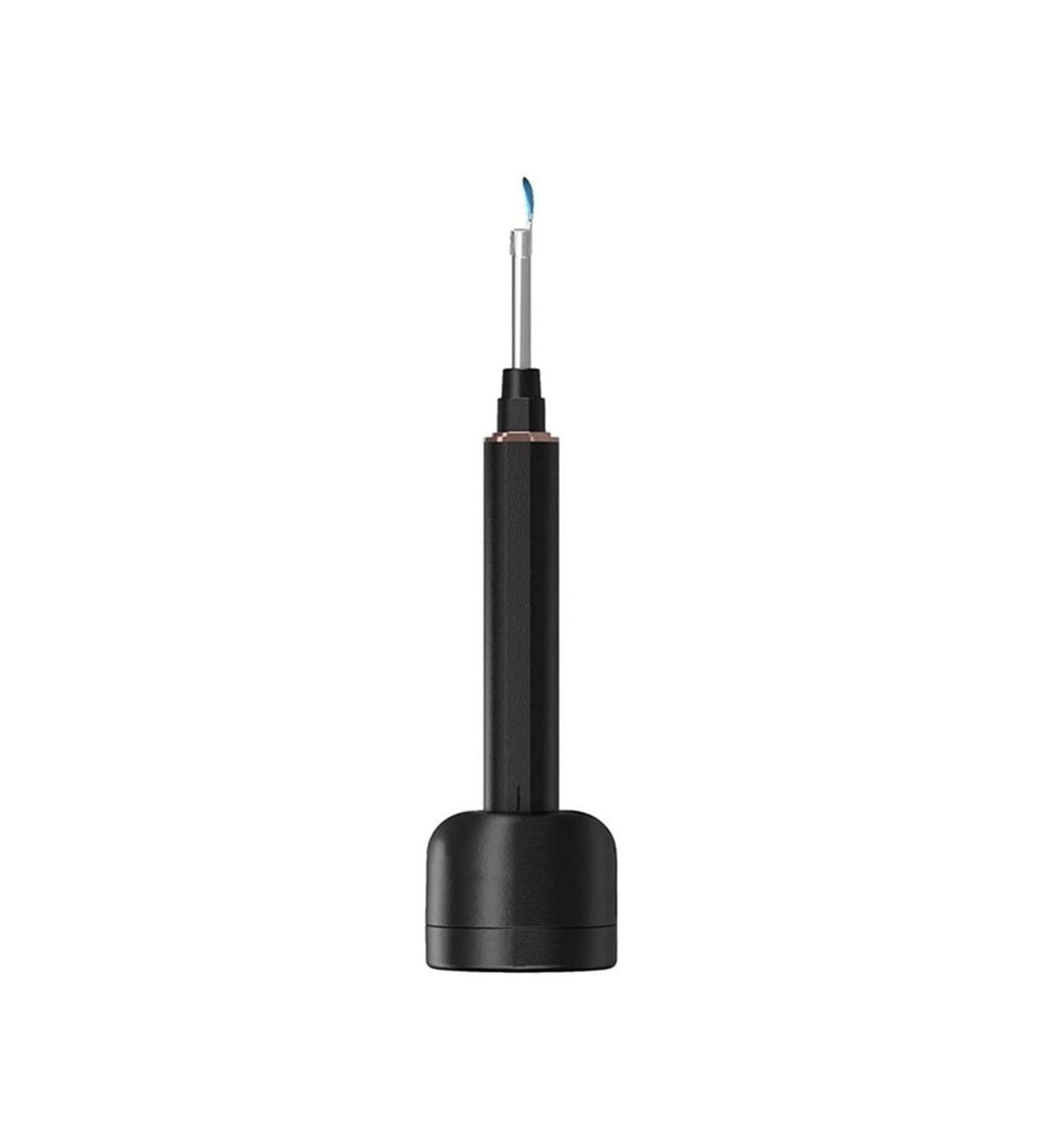 QIYUDS Wireless Ear Wax Remover with 1080P HD Endoscope - Black | For iPhone, iPad, Android - Buy Online on GoSupps.com