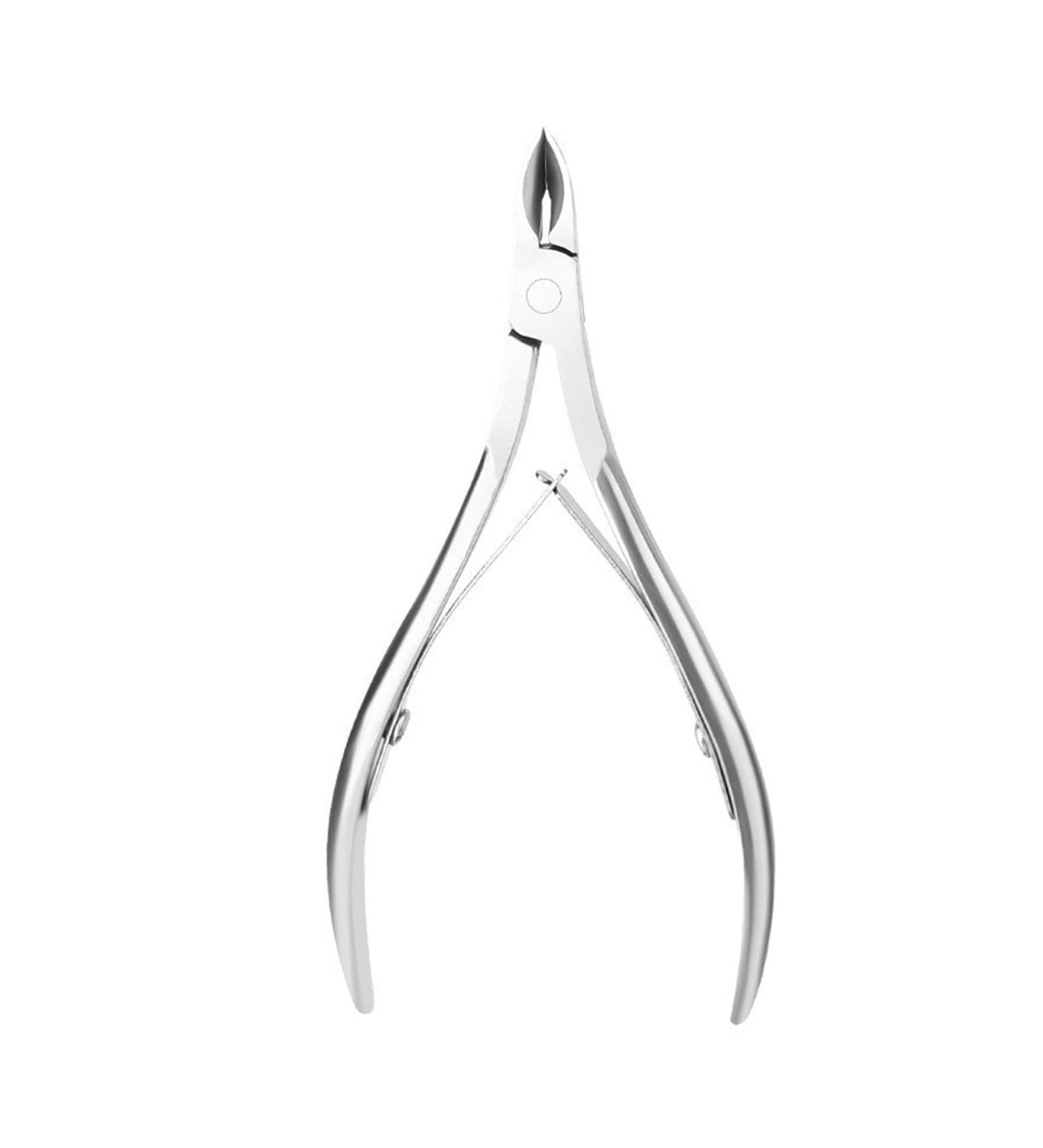 Cuticle Nippers Cuticle Cutter Nail Cuticle Remover Professional Cuticle Nippers Scissors Cutters Removers Stainless Steel Best Nail Care Tool for Manicure and Pedicure (Silver) Argent - Buy Online on GoSupps.com