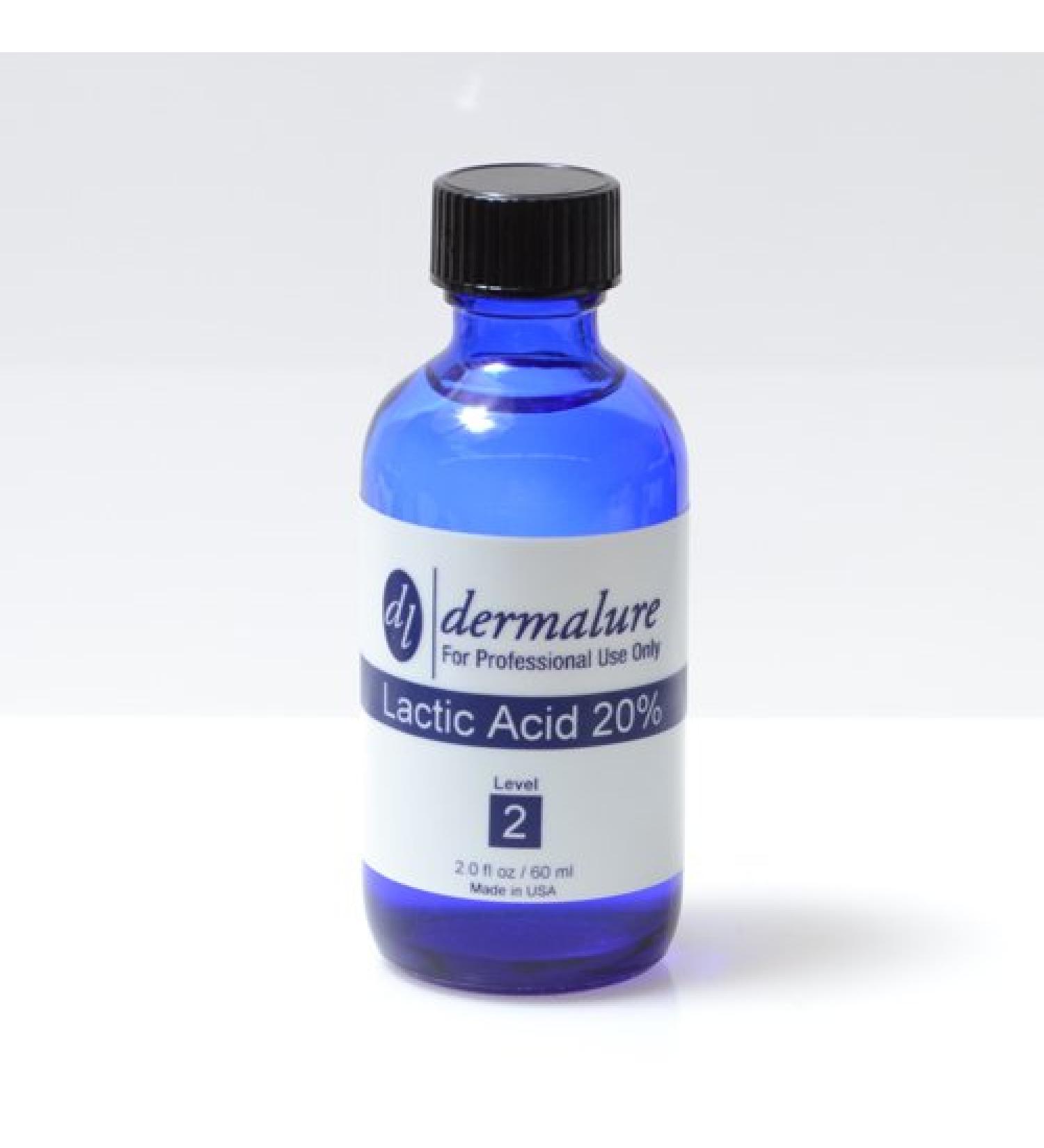 Lactic Acid Peel 20% 1oz. 30ml (Level 2 pH 1.5) 1 ounce (Pack of 1)