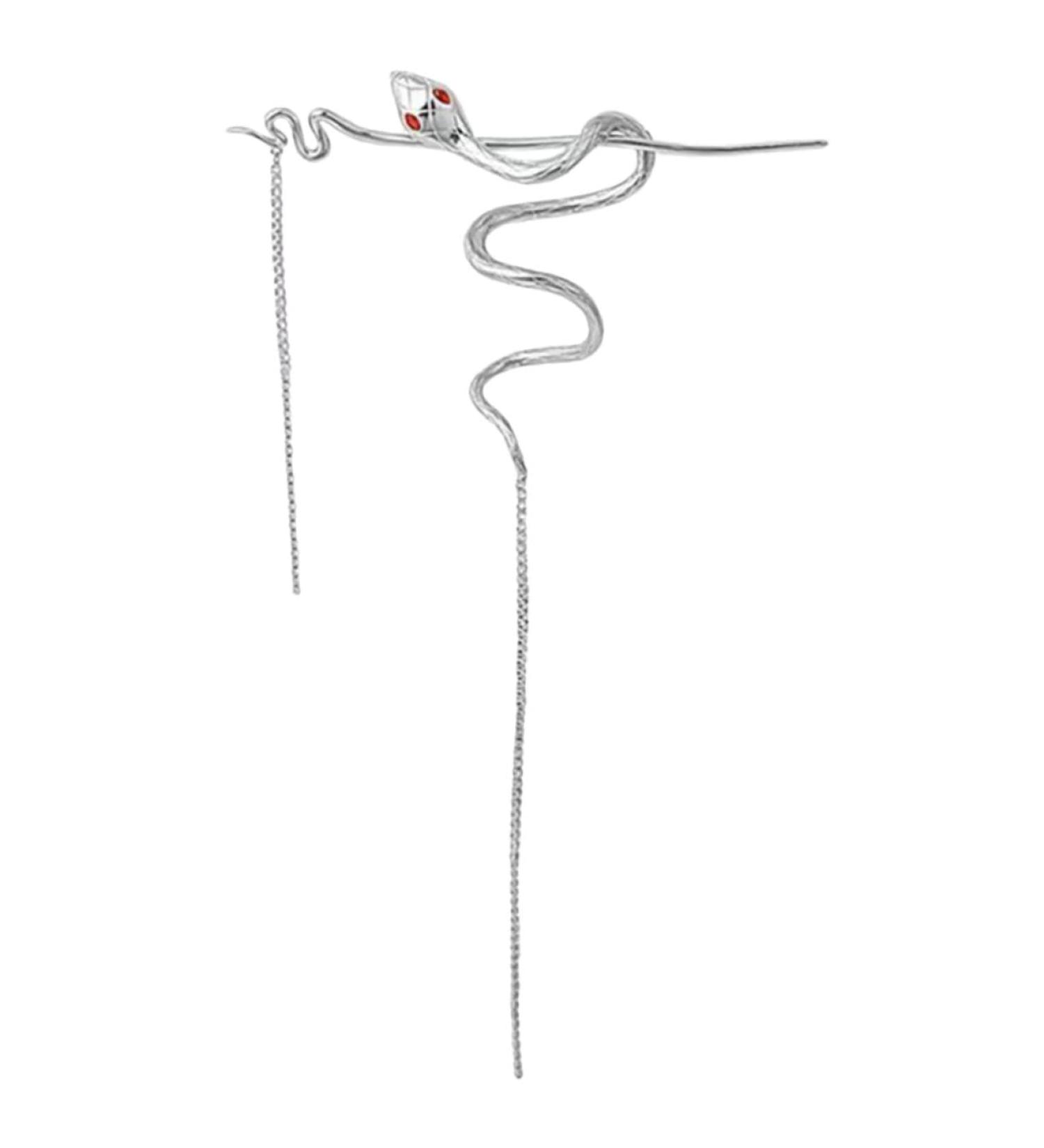 Mikinona Hair Pin Hair Fork Clip Updo Hair Accessories Snake Hair Sticks Snake Accessories For Women Hair Sticks For Bun Hair Stick China Metal Serpentine Miss - Buy Online on GoSupps.com