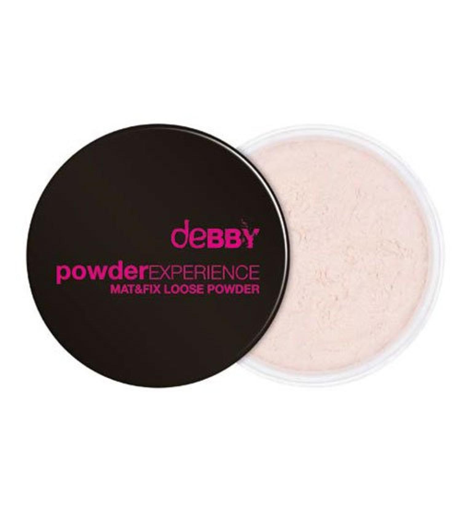 Debby DEBBY Power Experience Mat&fix Loose Cosmetic Powder for the Face - 500 g