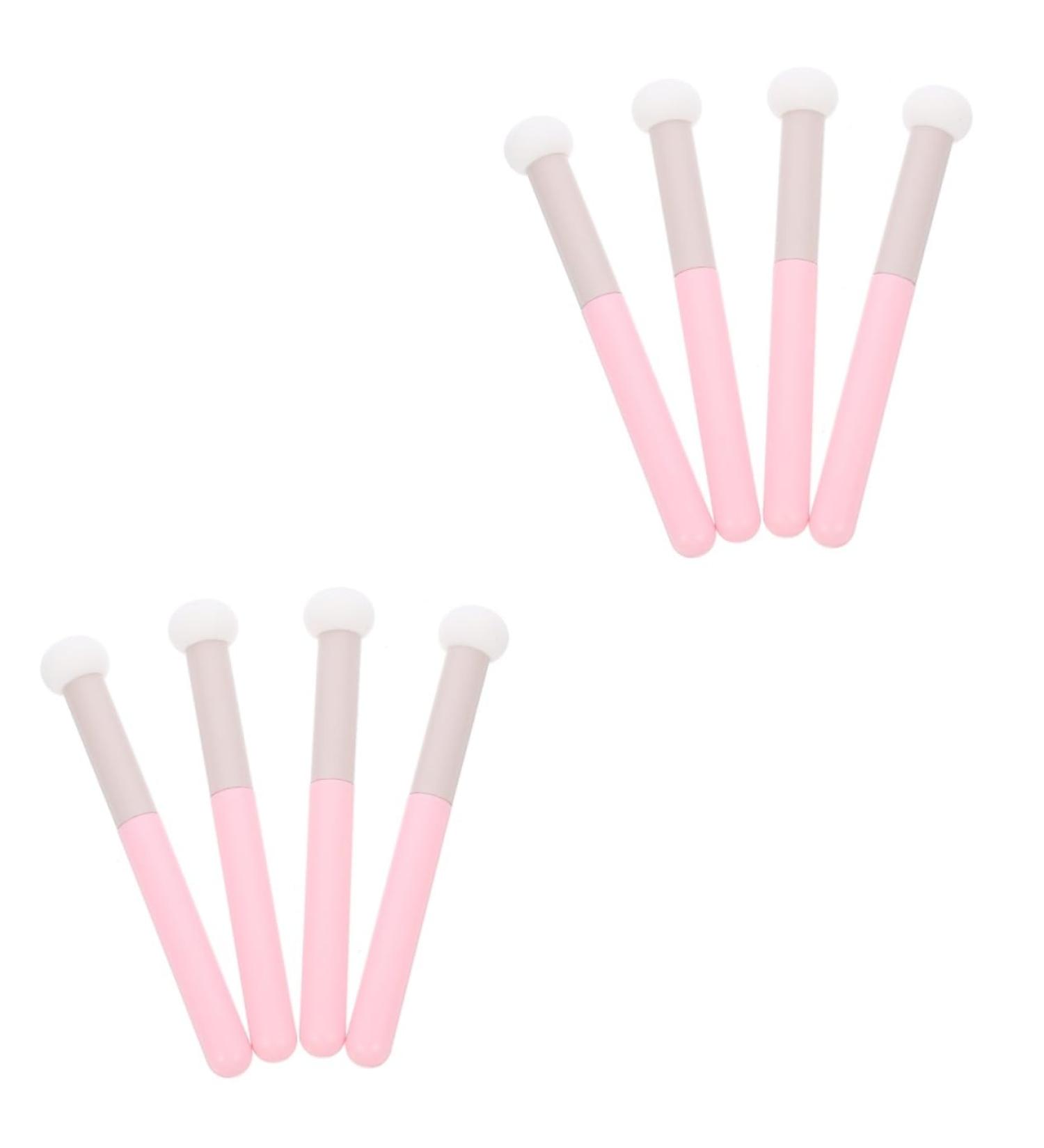 FRCOLOR 8 Pcs Mushroom Concealer Brush Set - Flawless Makeup for Under Eye & Blush | Copper Sponge Brushes for Women - Buy Online on GoSupps.com