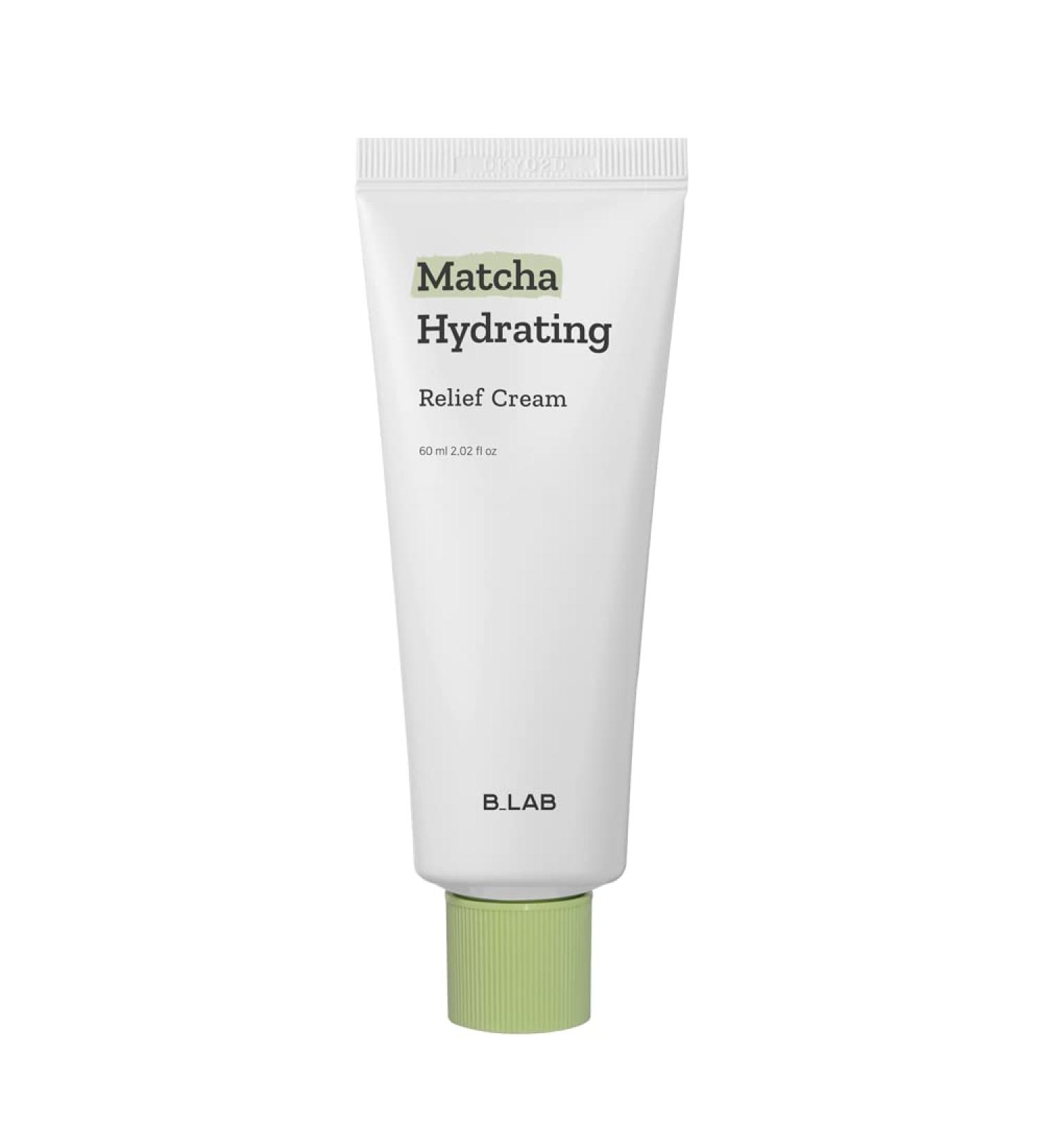 B_LAB Matcha Hydrating Relief Cream 60ml - Moisturizing and Soothing Formula - Buy Online on GoSupps.com