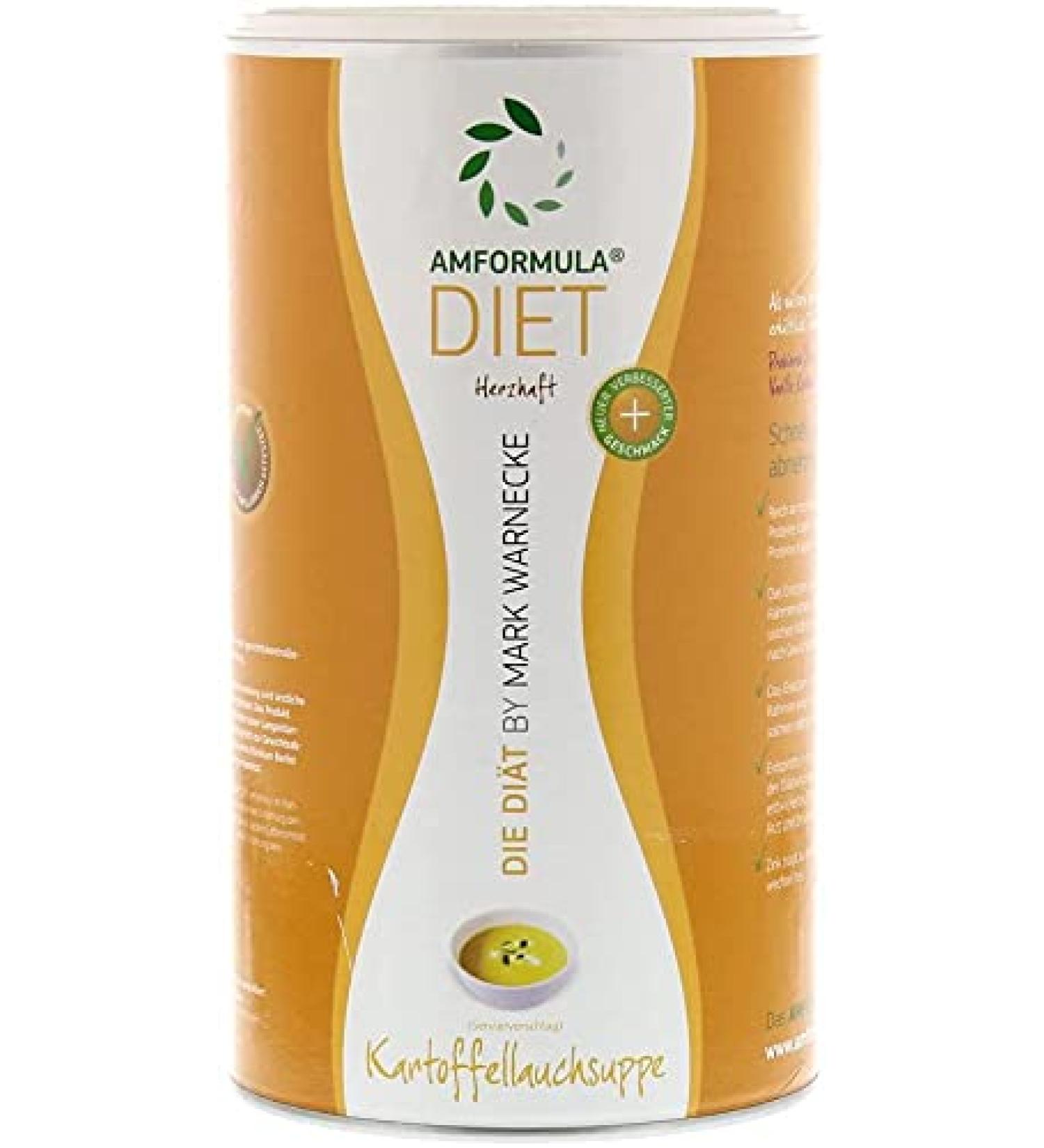 AMFORMULA Vital & Diet Potato Soup 432 g I Complete meal replacement with prebiotic fiber I rich in nutrients and protein I Weight loss diet shakes I Vital Drink - Buy Online on GoSupps.com