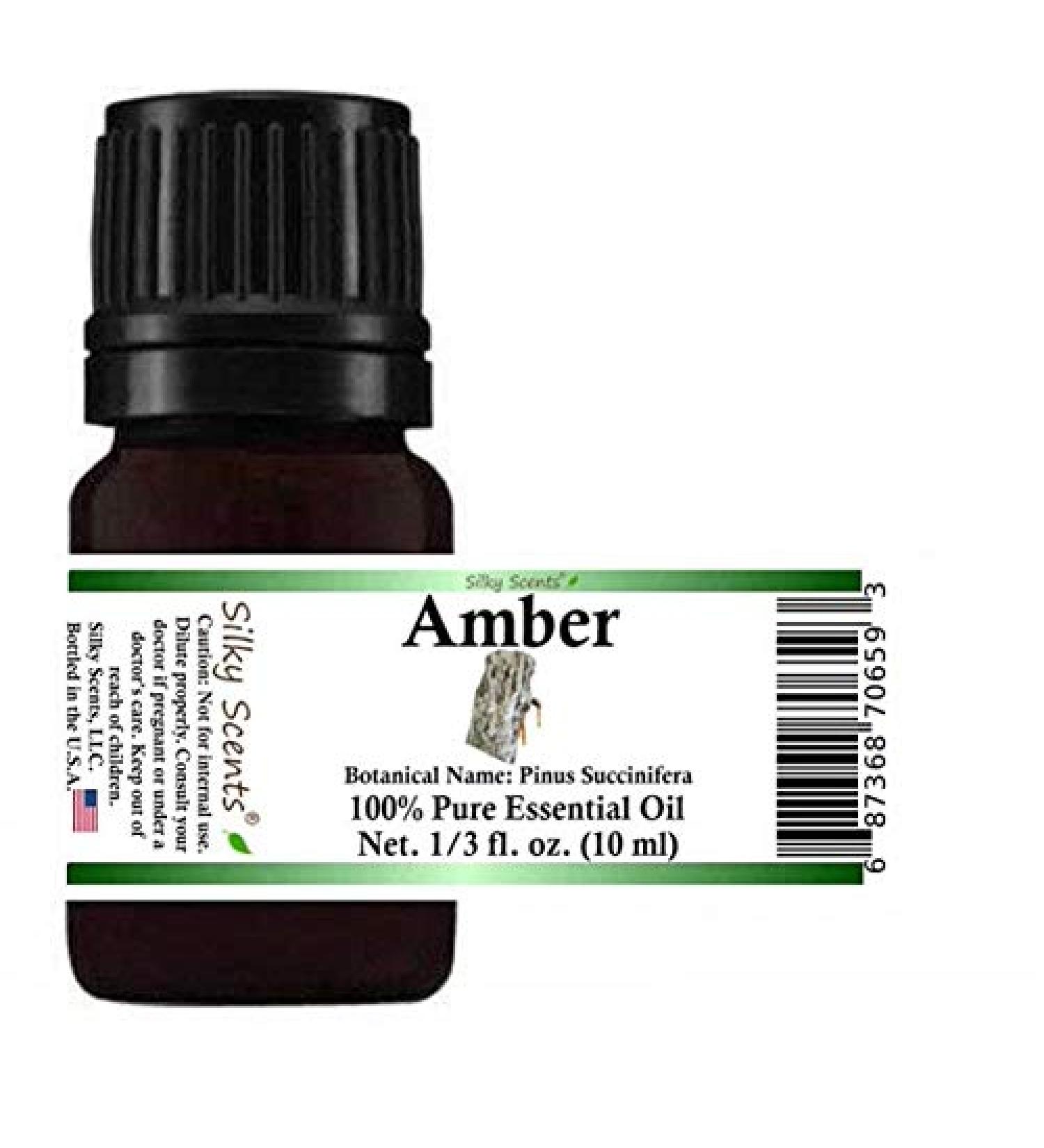 Silky Scents Amber Essential Oil 100% Pure & Natural 10 ML - Buy Online on GoSupps.com