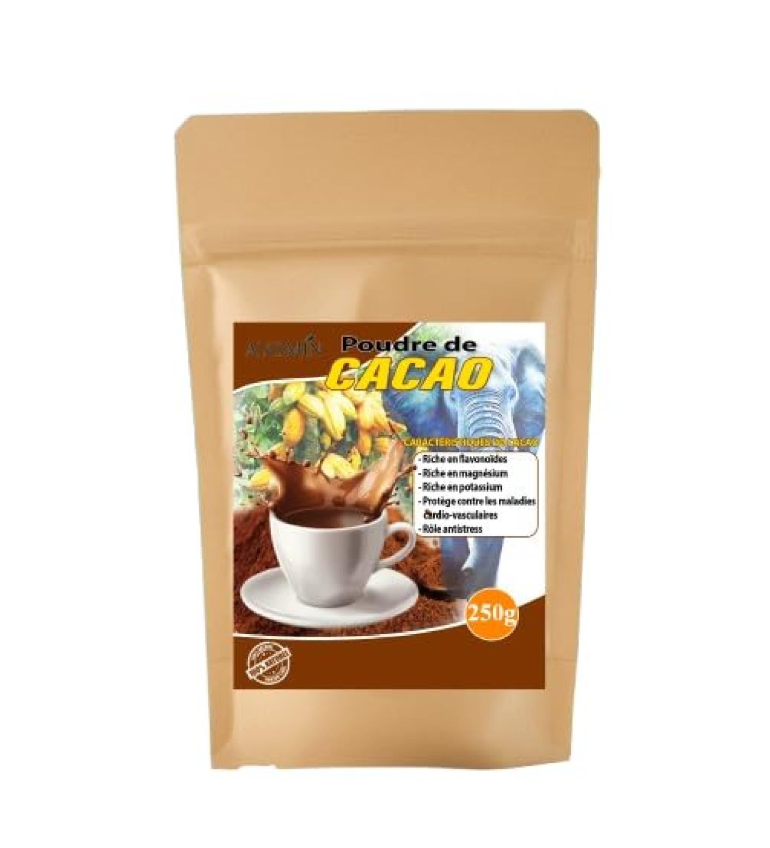 Poudre de Cacao Pure 100% Naturelle 250g
