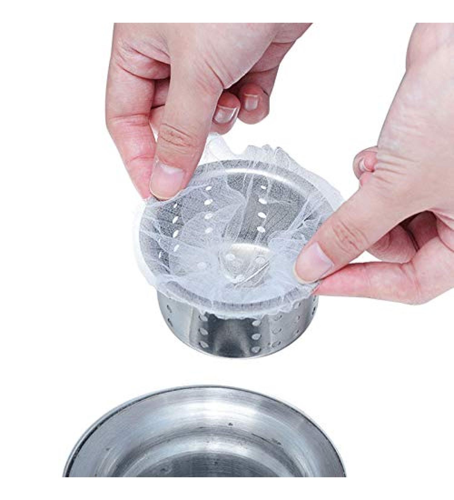 kzxbty 200pcs Kitchen Anti-Clogging Sink Filter Dish Washing Sink Drain Residue Filter Garbage Bag Water Cut Bag Kitchen Shower Floor Drainer - Buy Online on GoSupps.com