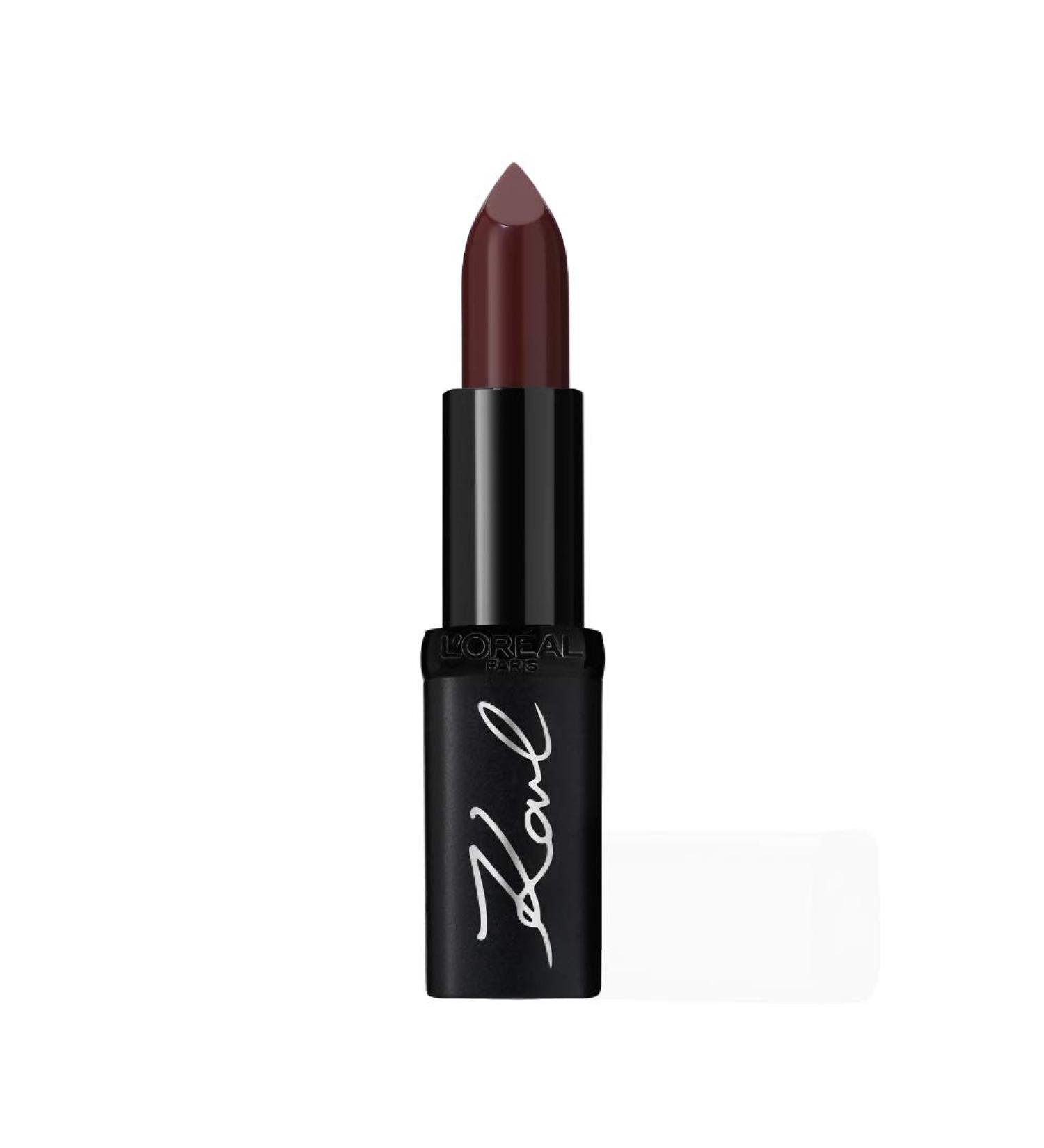 L'Or al Paris Karl Lagerfeld Lippenstift - Contrasted Rocky Dark Red Limited Edition 4.3 ml | Buy Internationally - Buy Online on GoSupps.com