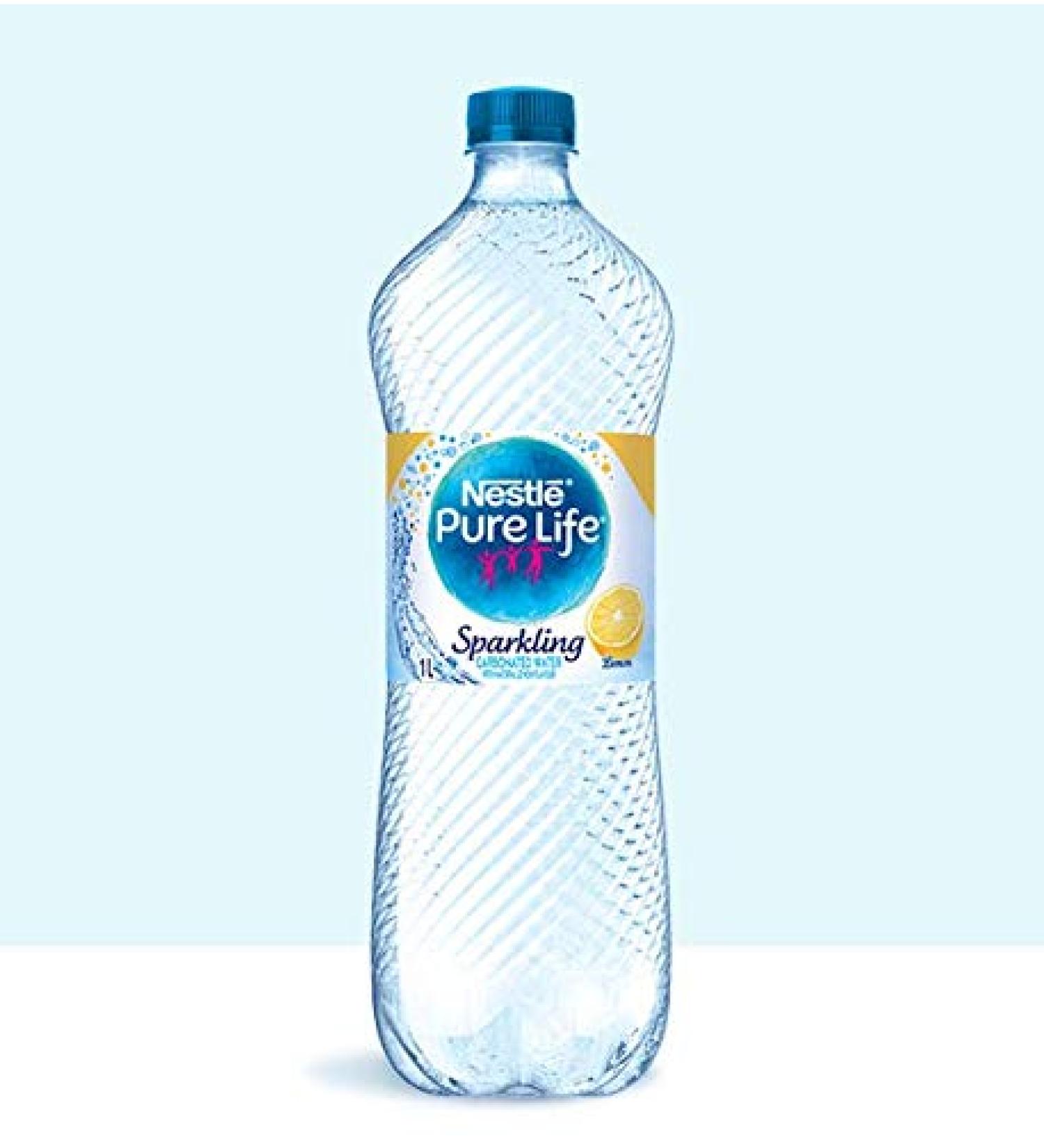 Nestle Sparkling Water Lemon 12 Count 12 L