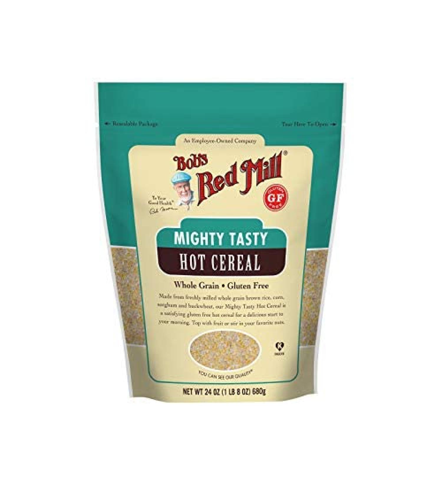 Bob's Red Mill Mighty Tasty Hot Cereal - Whole Grain 24 oz (680 g) | Healthy Breakfast Option - Buy Online on GoSupps.com