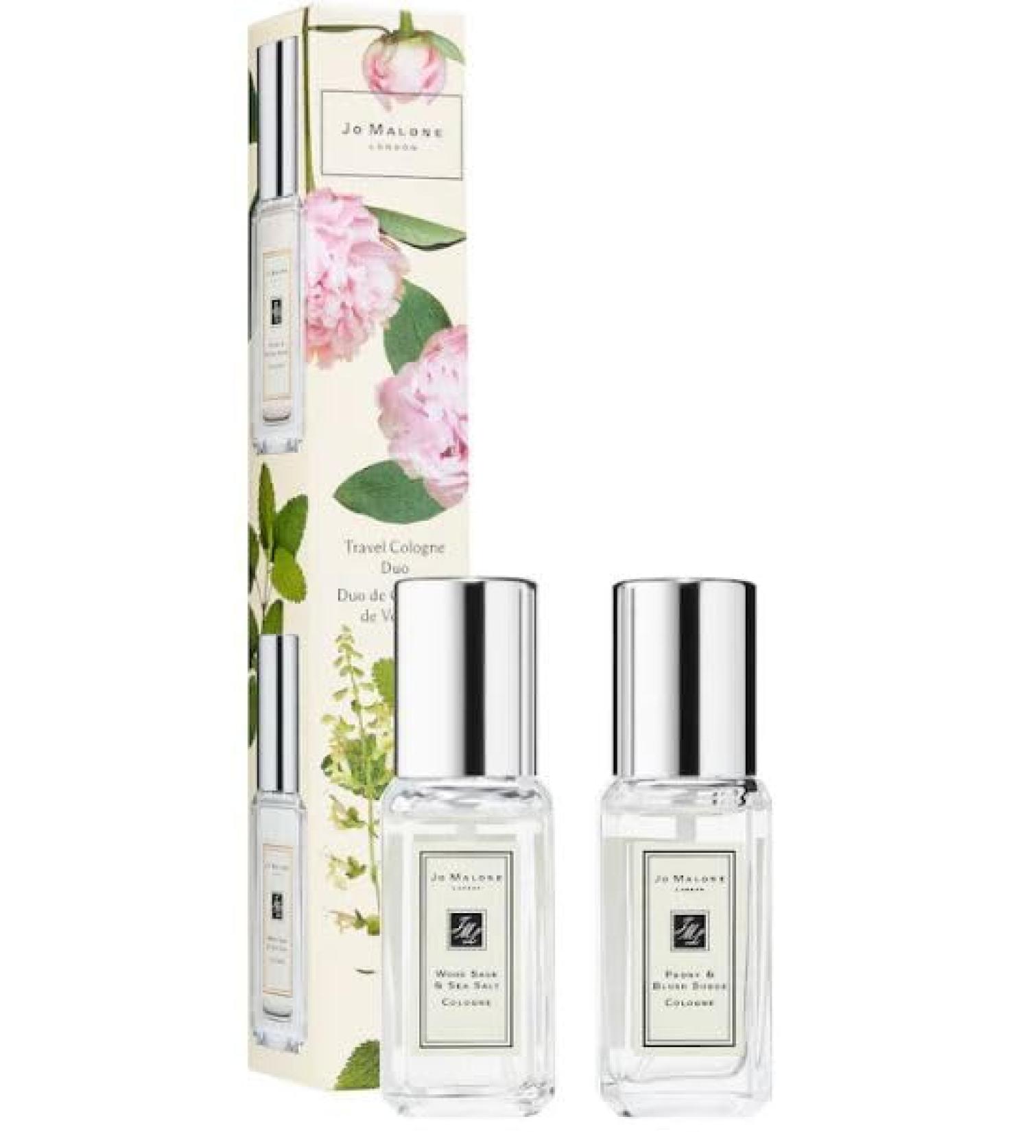 Jo Malone London Wood Sage & Sea Salt/Peony & Blush Suede Travel Cologne Duo.