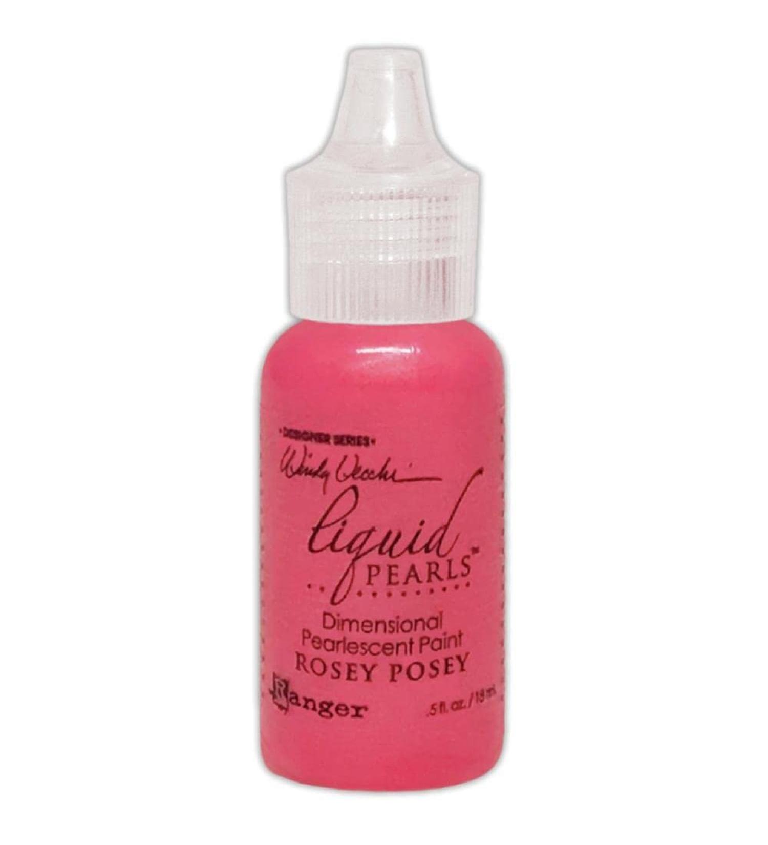 Ranger Wendy Vecchi-Make Art Designer Series-Liquid Pearls-Rosey Posey 0.5 fl oz