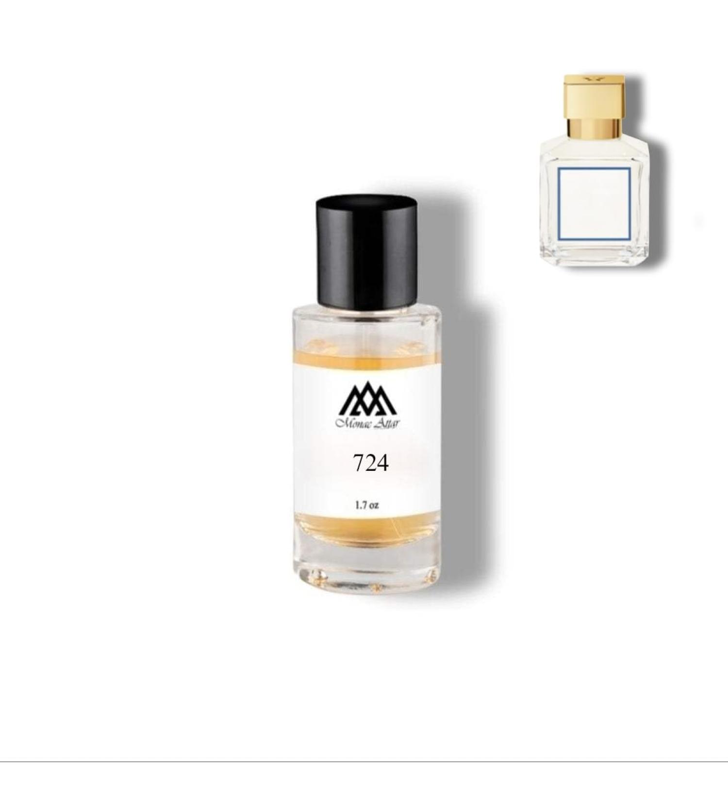 Monac - MFK Fragrance Collection - Niche Inspired Perfume - Eau de Parfum - 50 Ml 95%-99.9% similar Long Lasting 8-15 hours (724 Inspired by MFKK 724 (u)) - Buy Online on GoSupps.com