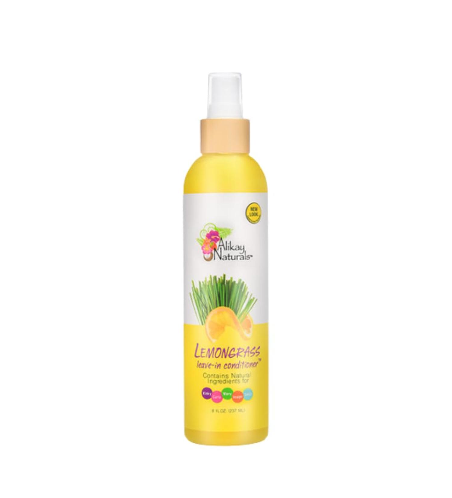 Alikay Naturals Lemongrass Leave-in Conditioner 237ml | Best Moisturizing Hair Care for All Hair Types - International Shipping Available - Buy Online on GoSupps.com