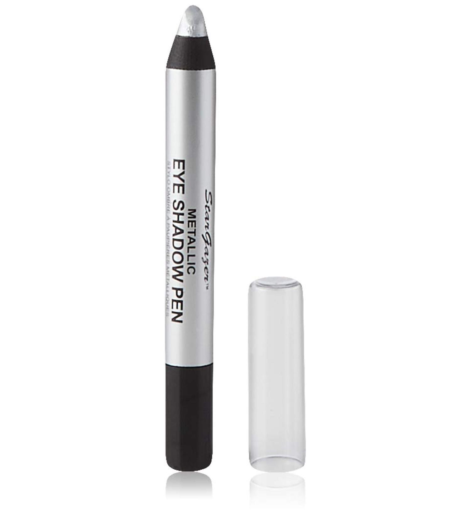 Stargazer Metallic Silver Eye Shadow Pen 1.7g - Blendable & Strong Metallic Eye Colour - Buy Online on GoSupps.com