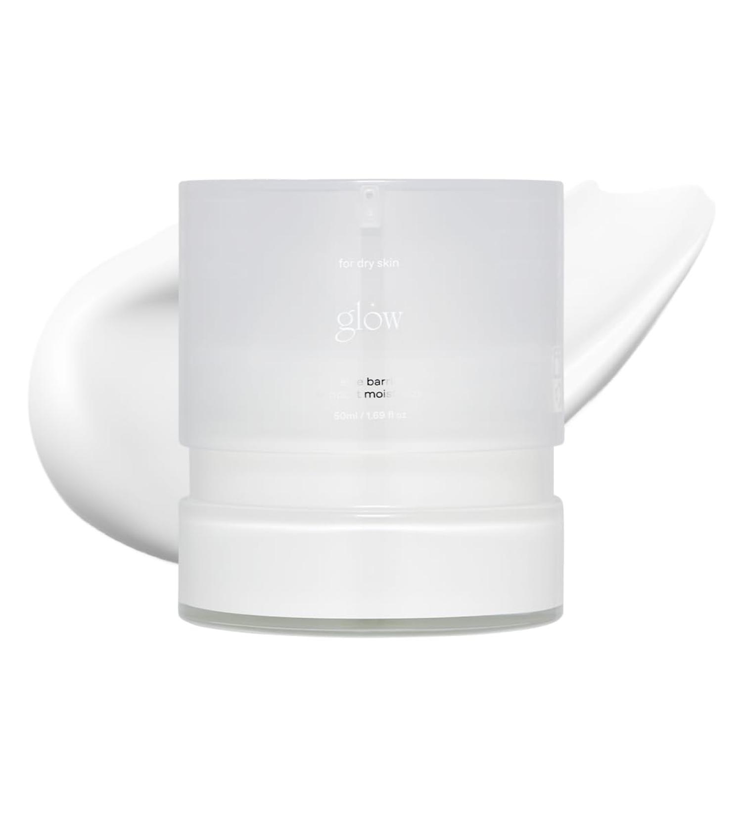 glow aloe barrier support moisturizer | soothing & hydrating | fortified with ceramide np & niacinamide | enriched with aloe vera leaf water | lightweight calm complex texture | 1.69 fl oz - Buy Online on GoSupps.com