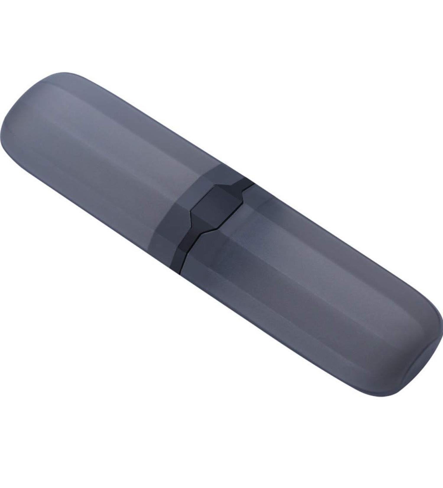 IHEHUA Travel Toothbrush Case | Portable Toothbrush Holder for Travel Camping & Business | Black Travel Essential - Buy Online on GoSupps.com