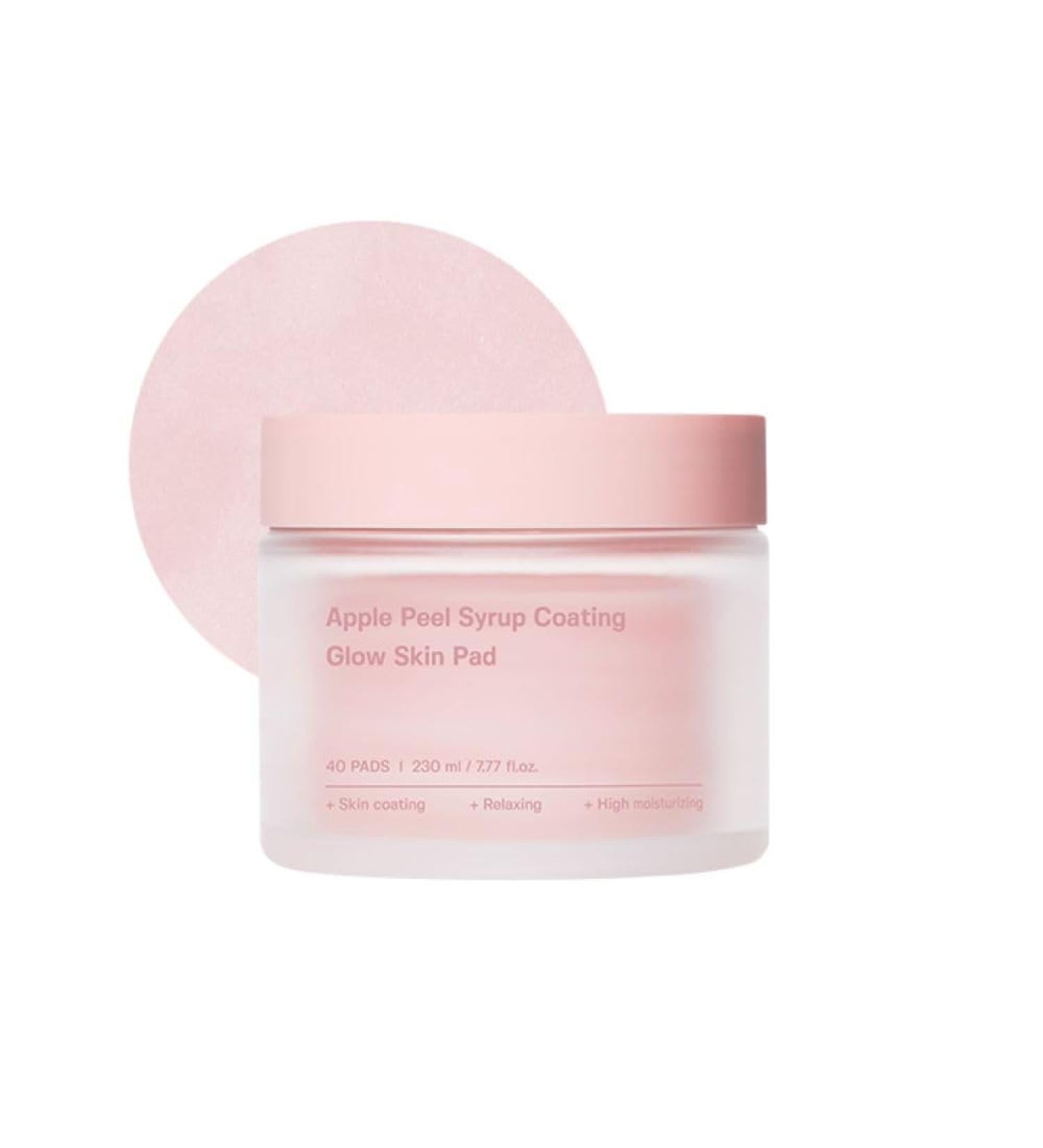 Apple Peel Syrup Glow Skin Pads | Exfoliating Facial Treatment for Blemishes | Hydrating Korean Skincare - Buy Online on GoSupps.com
