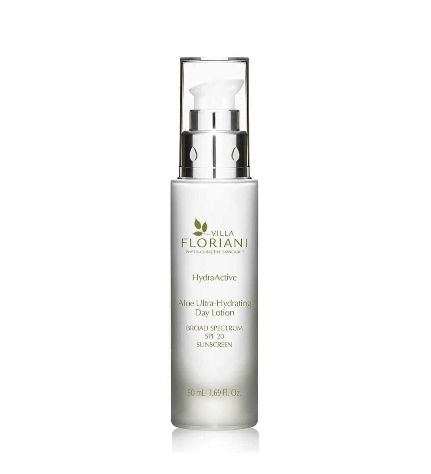 Villa Floriani Aloe Ultra Hydrating Day Lotion SPF20 - Hydration & Sun Protection | Shop Internationally - Buy Online on GoSupps.com