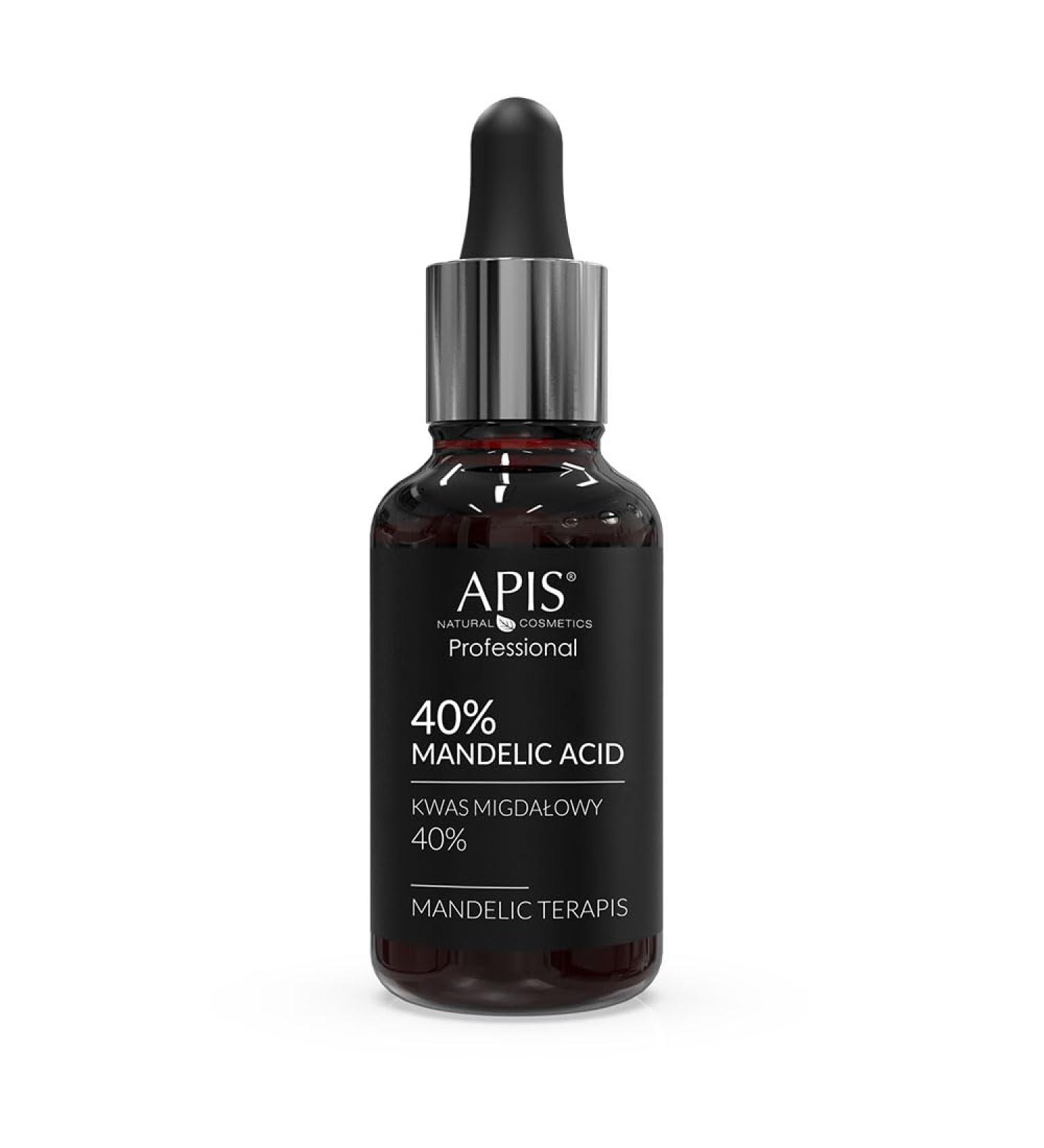 Apis Professional 40% Mandelic Acid 30ml - Buy Online on GoSupps.com