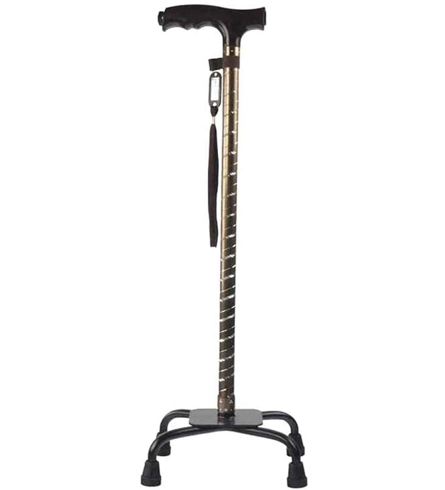 Canes Folding Cane Collection Cane Old Man Walking Stick Aging Cross Aluminum Alloy Creator Quarter Footstaff Expansion and Contraction Portable Belt Star of Light - Buy Online on GoSupps.com