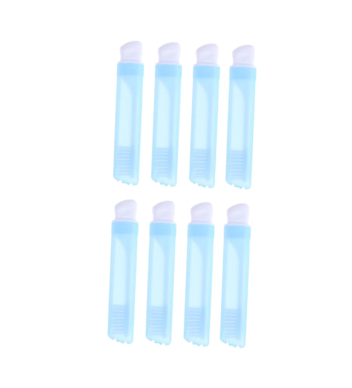 HOMSFOU 8pcs Foldable Toothbrush Set | Soft Bristles & Compact Design | Perfect Travel Gift | International Shipping Available - Buy Online on GoSupps.com