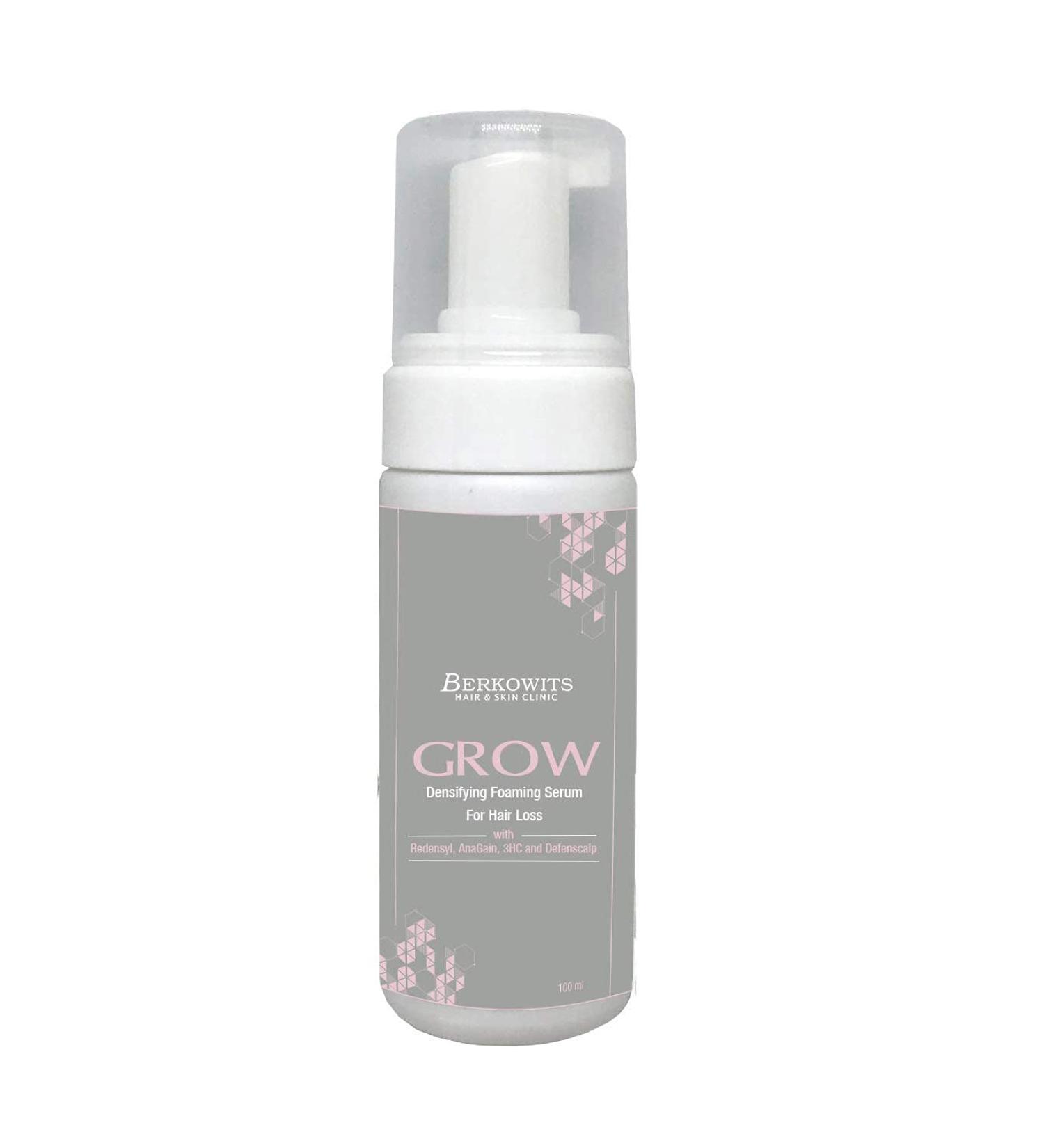 Glamorous Hub Berkowits Hair & Skin Clinics Grow Hair Loss Serum with Pea Sprout Extract - 100 ml