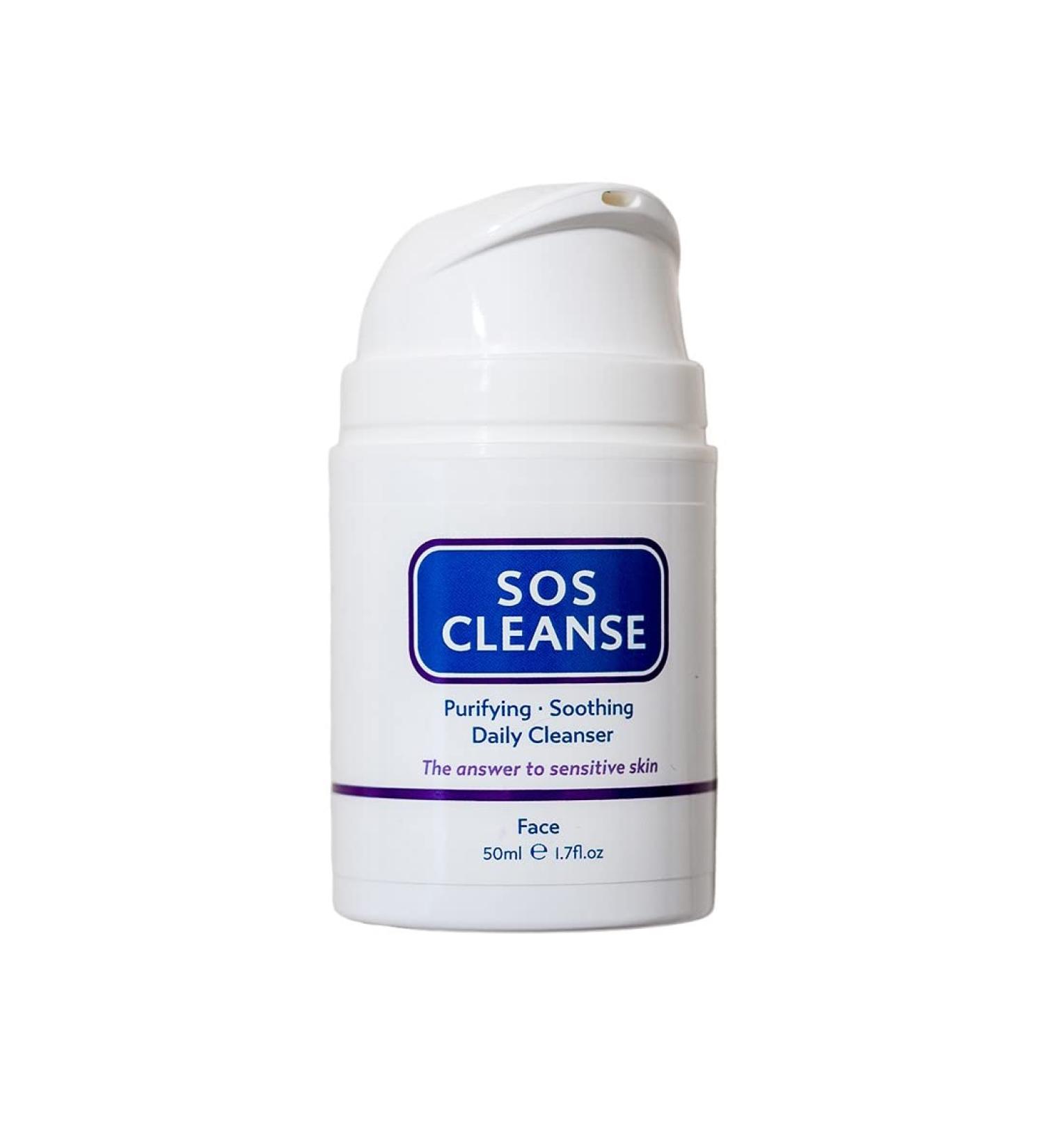 SOS Cleanse Facial Cleanser 50ml - Buy Online on GoSupps.com