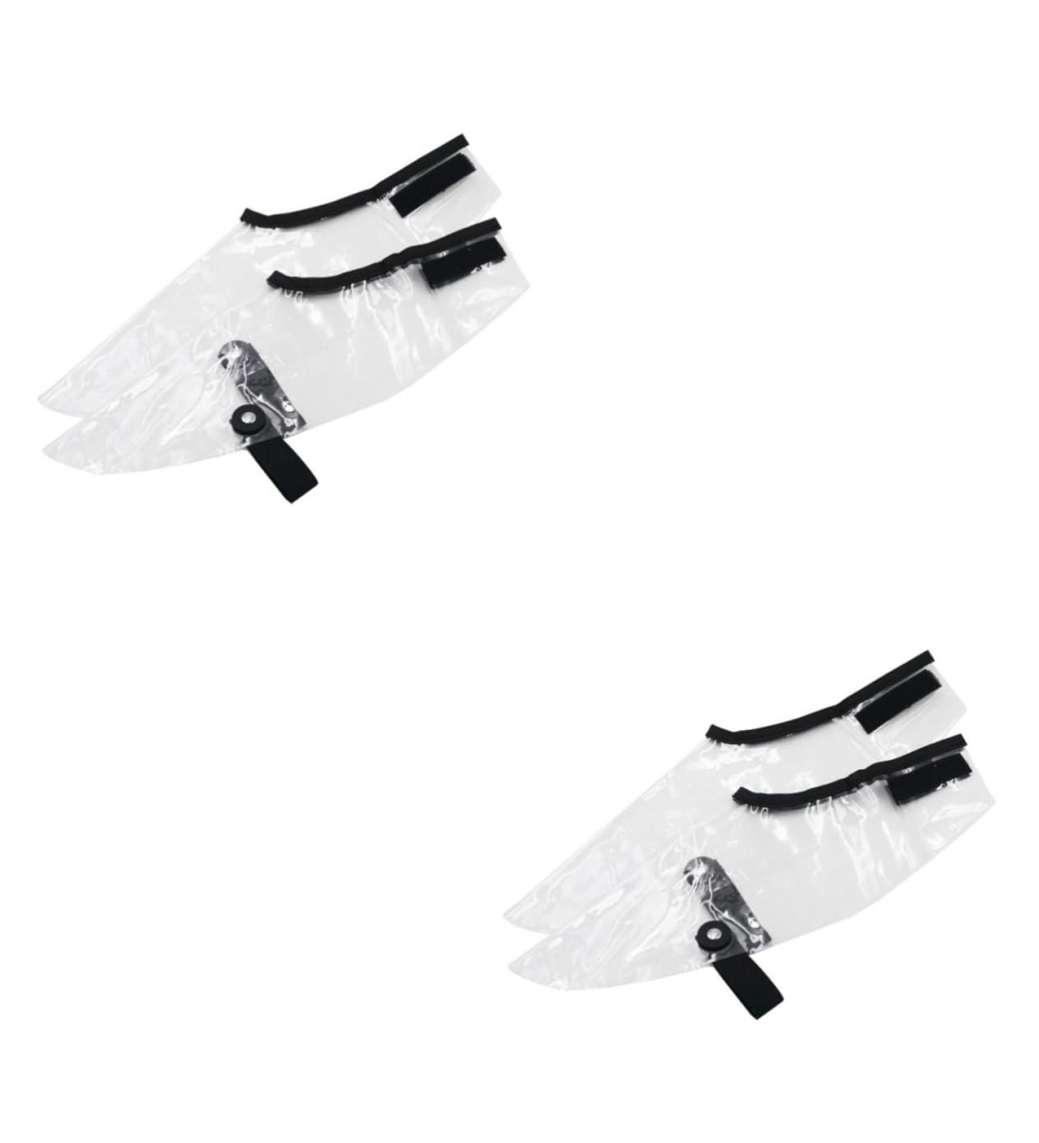 HAPINARY 2 Pairs Barber Shoe Covers Transparent Shoe Covers Salon Barber Cape Shoe Hairdressing Shoes Cover Hair Stylist Shoes Cape Haircut Shoes Protector Cloaks Capes - Buy Online on GoSupps.com