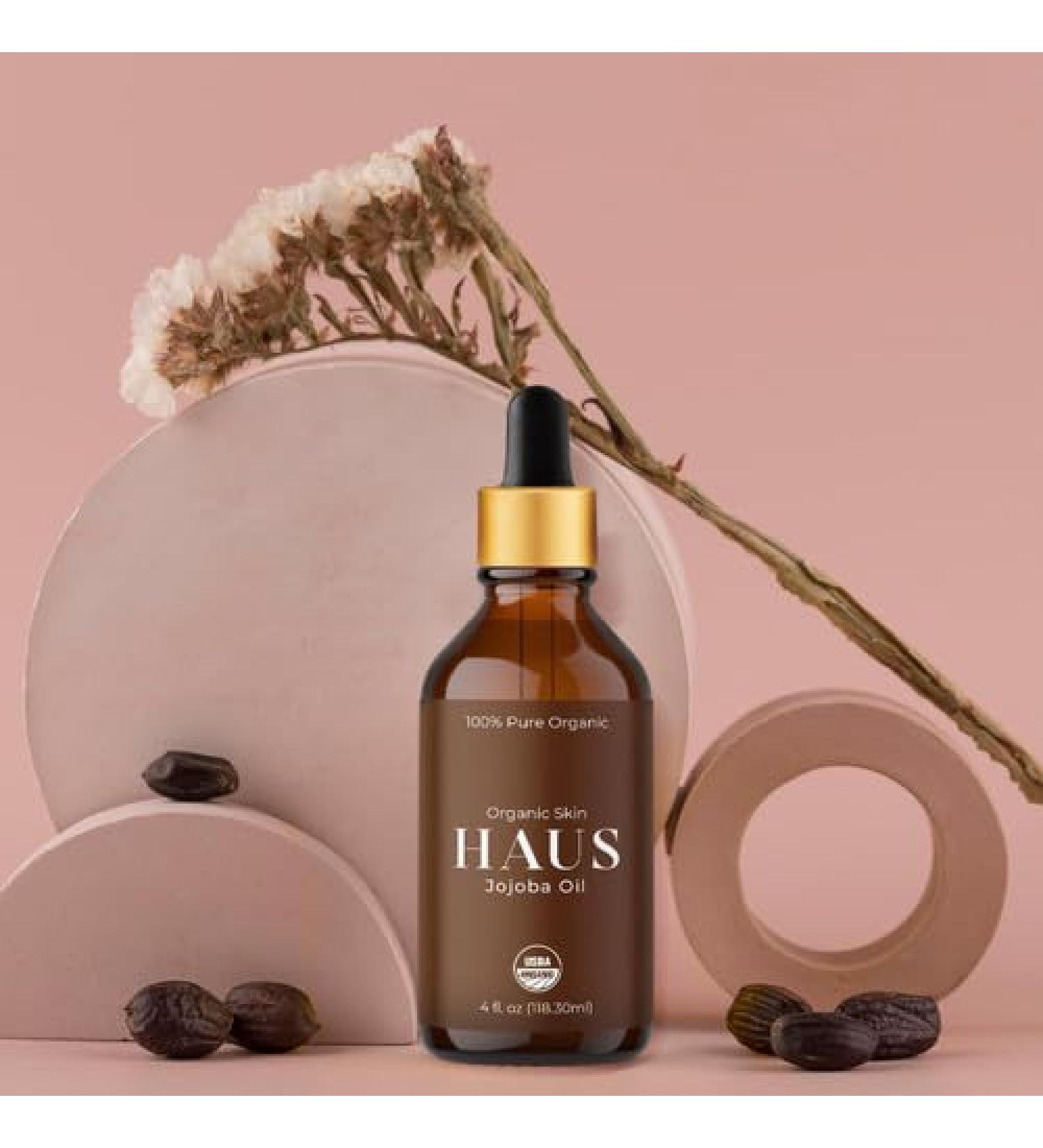 Organic Golden Jojoba Carrier Oil - 4oz - Buy Online on GoSupps.com