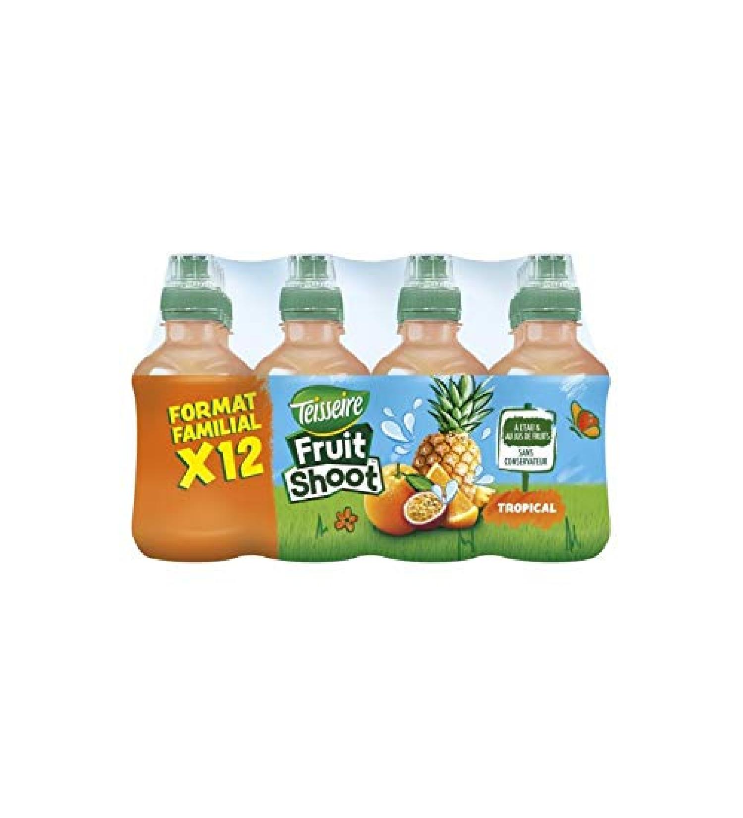 TEISSEIRE - Teisseire Fruit shoot tropical 12x20cl - Un Articles