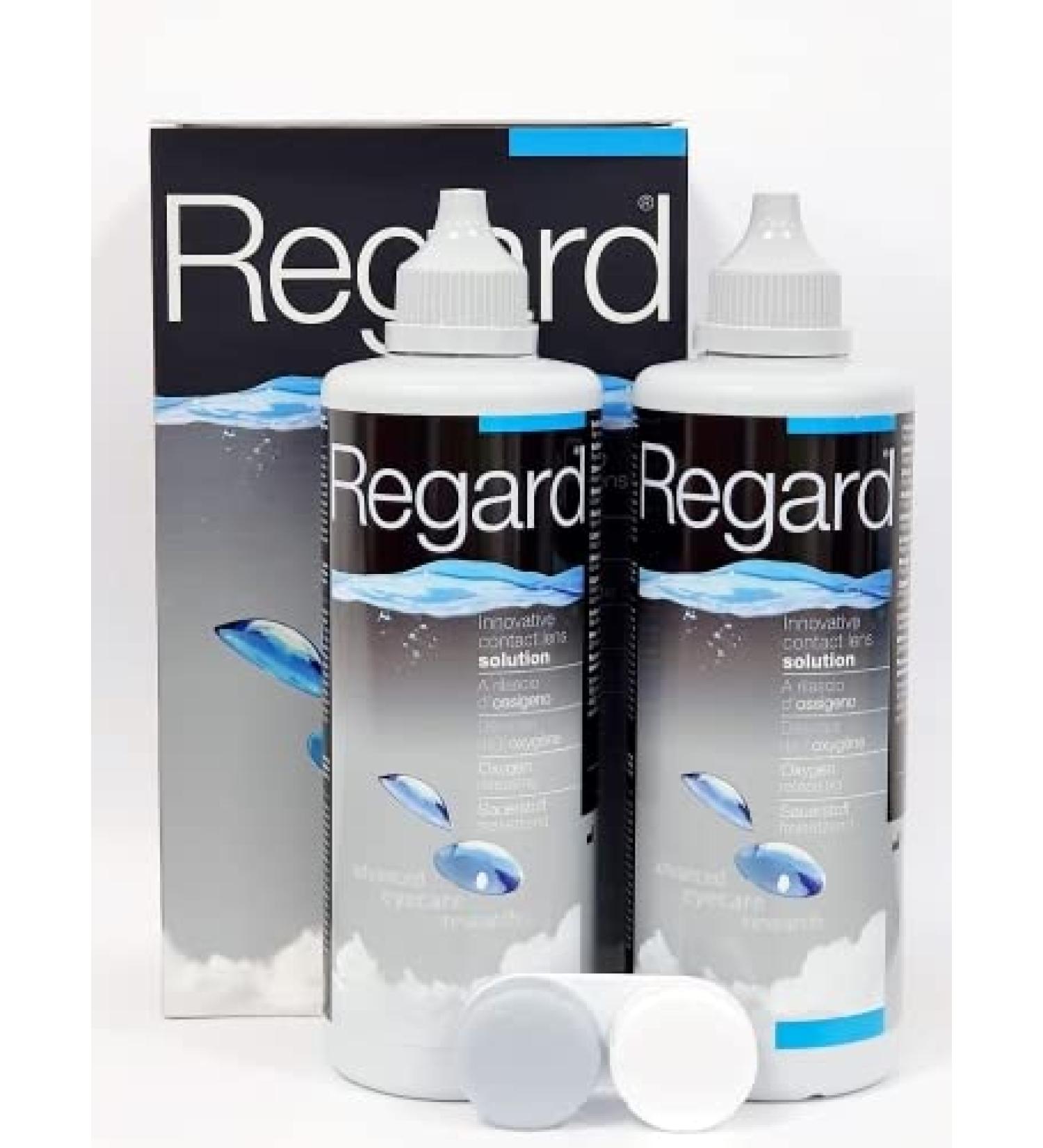 Regard   Premium Cleaning Solution for Contact Lenses 2 x 355ml