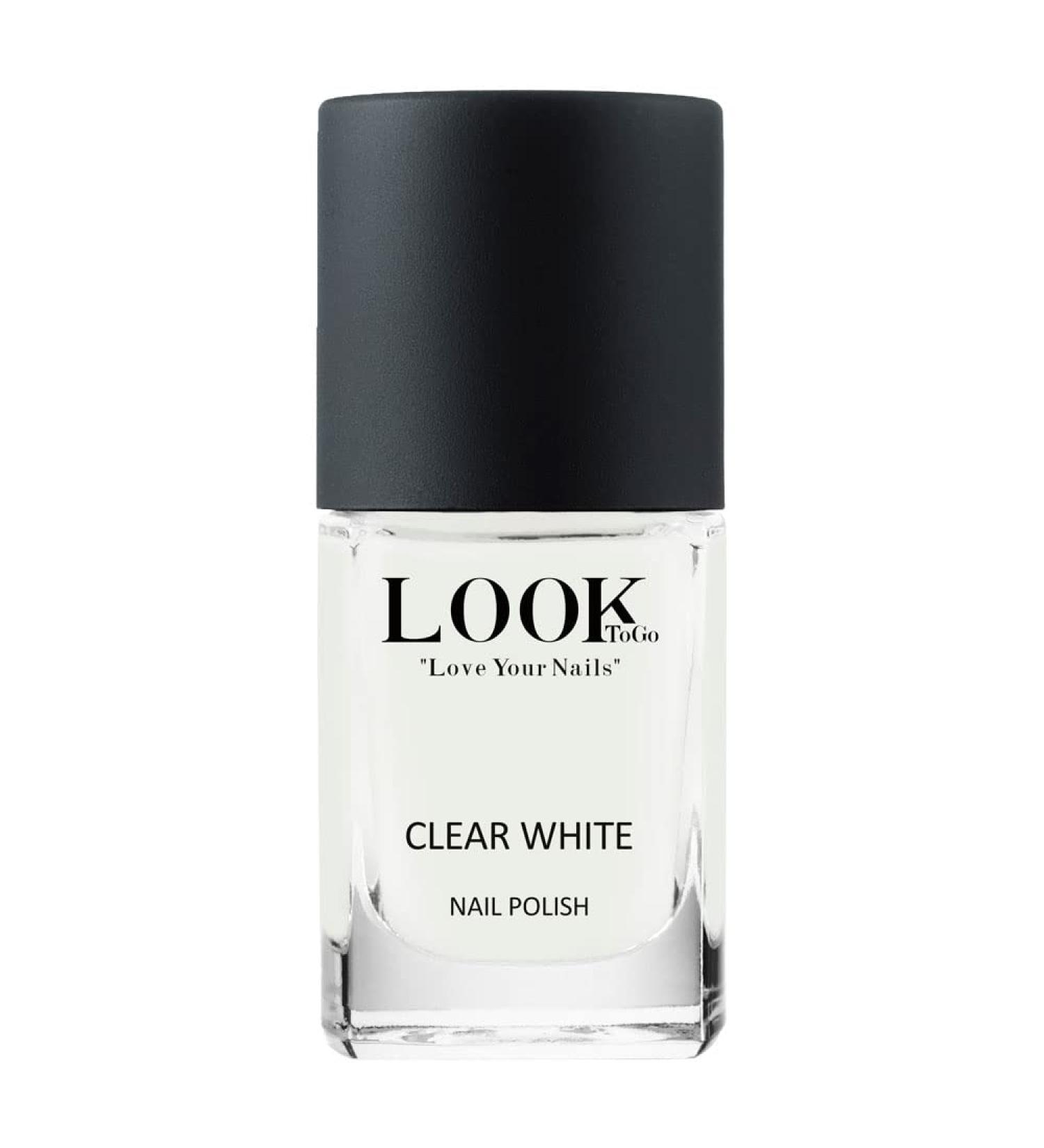 Buy Look To Go Vegan Nail Polish - Clear White 21-Free & PETA Approved - 12ml Made in Germany - International Shipping Available - Buy Online on GoSupps.com