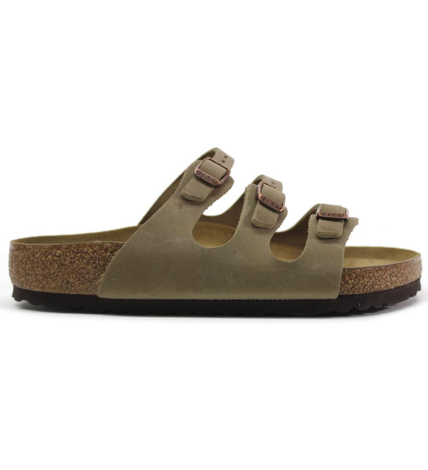 Birkenstock Florida SFB TOB Oil Leather Sandals - Size 38 - Buy Online on GoSupps.com
