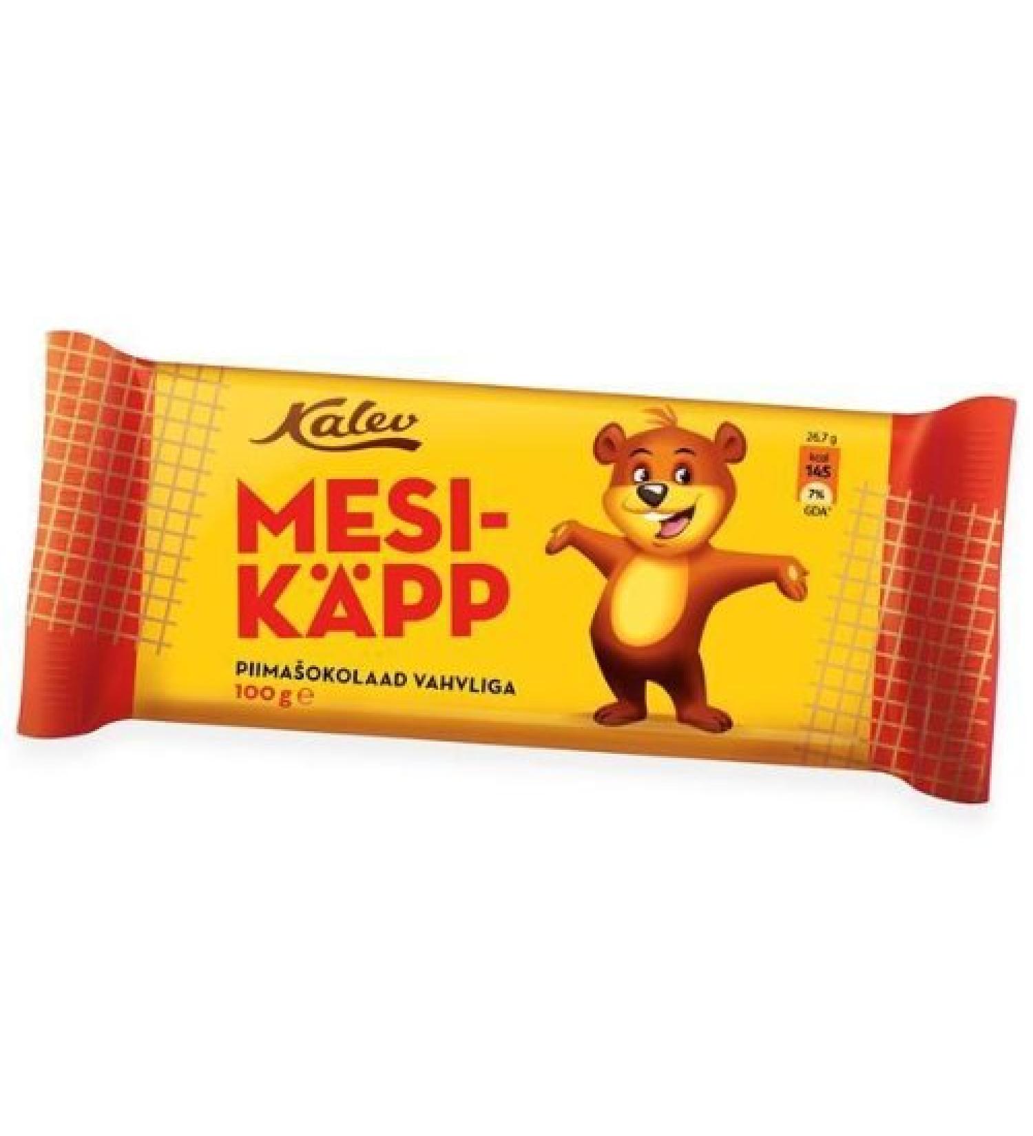 Kalev 18 x Kalev Tasty and Tasty Milk Chocolate with Waffle
