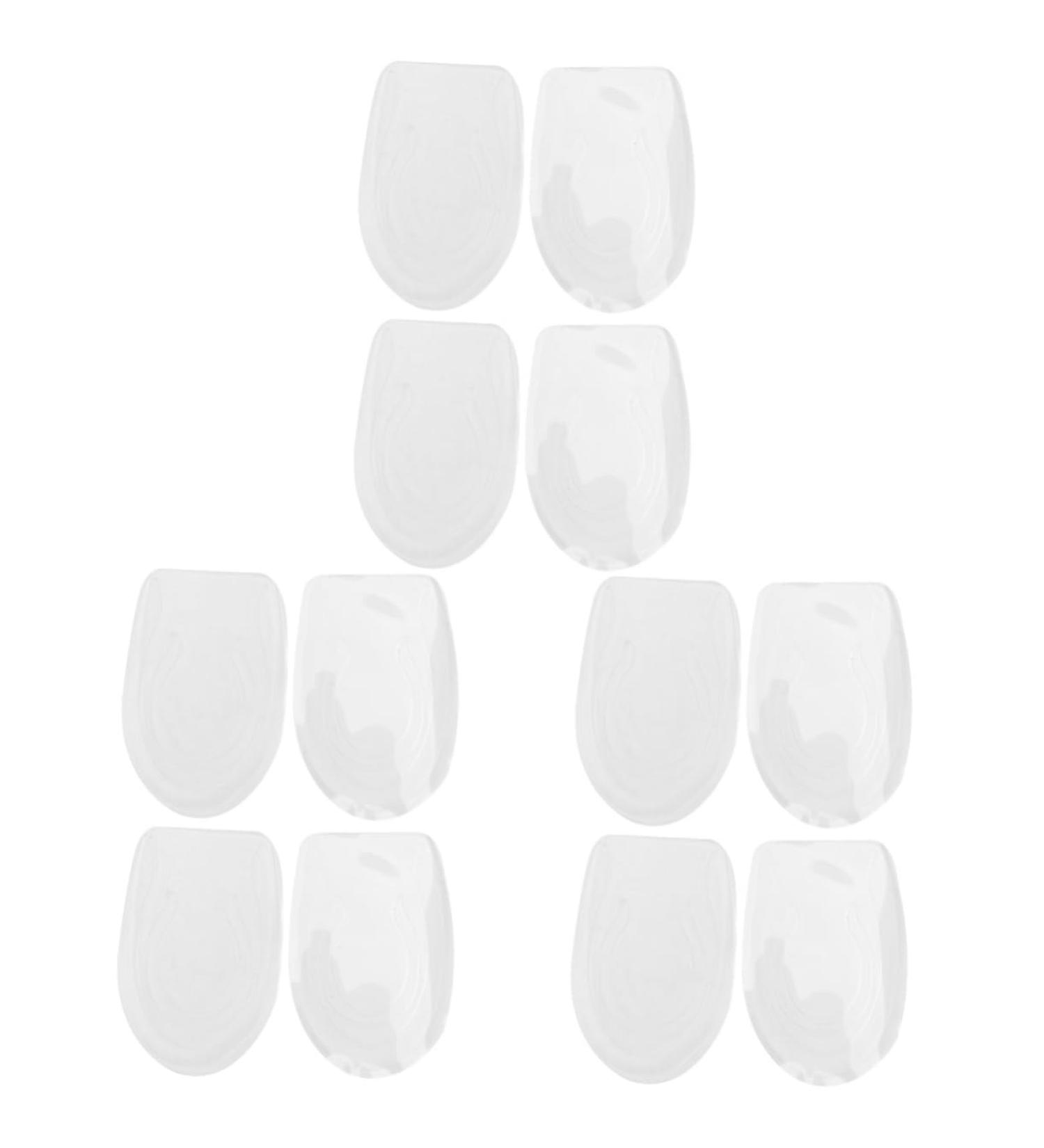 NOLITOY 6 Pairs Silicone Heightening Insoles - Comfortable Heel Inserts for Enhanced Height & Cushioning - Buy Online on GoSupps.com